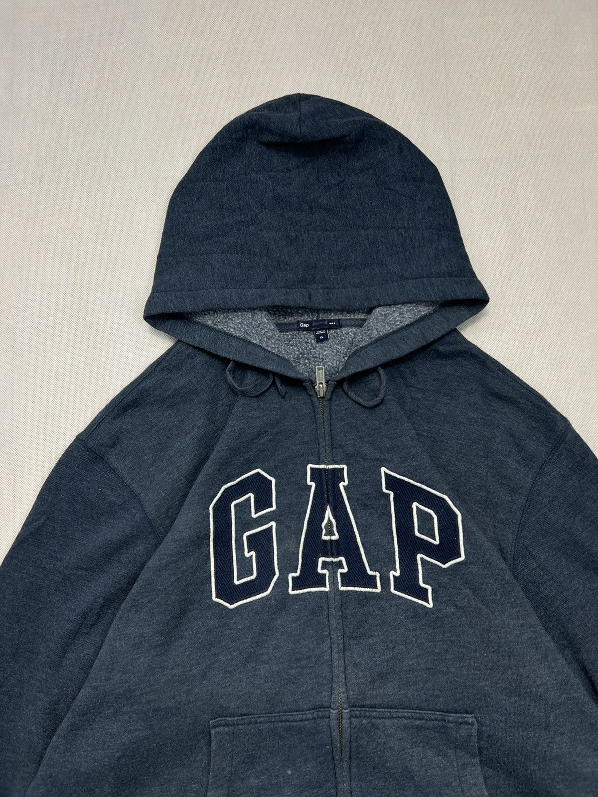 Gap Hoodie GAP big logo y2k zipped Size US XL / EU 56 / 4 - 2 Thumbnail