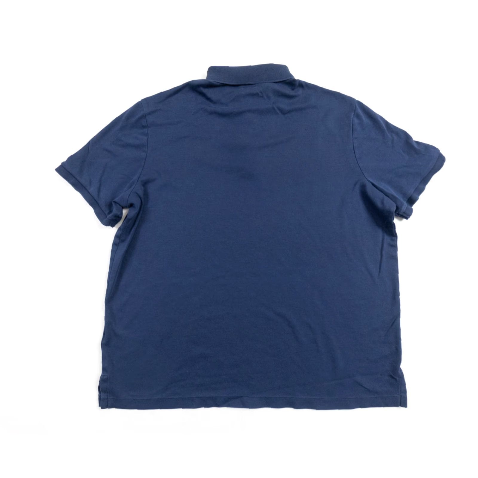 Polo Ralph Lauren VINTAGE Polo Ralph Lauren Shirt Mens XL Blue Classic Fit Short Sleeve Polo with Pony Logo Size US XL / EU 56 / 4 - 4 Thumbnail