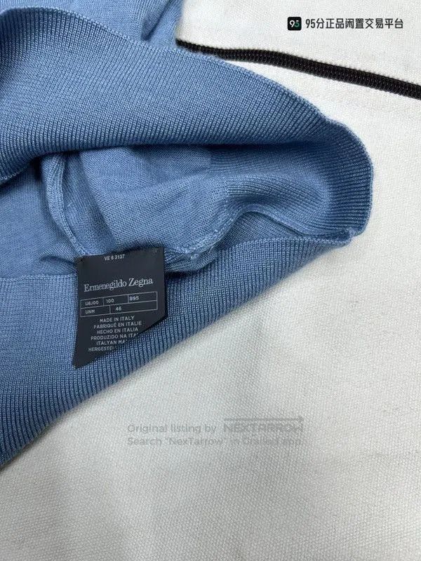 Ermenegildo Zegna Ermenegildo Zegna Men's Casual V-Neck Sweater. Size US S / EU 44-46 / 1 - 3 Thumbnail