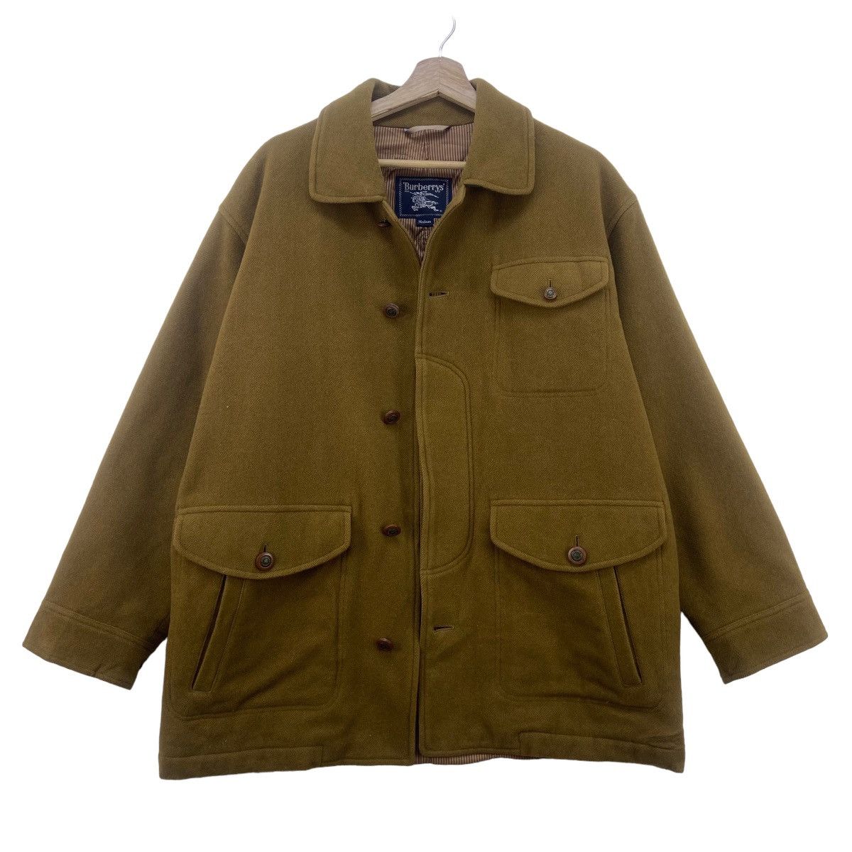 Burberry Prorsum Vintage Burberrys Prorsum Wool Heavy Coat Size US M / EU 48-50 / 2 - 6 Thumbnail