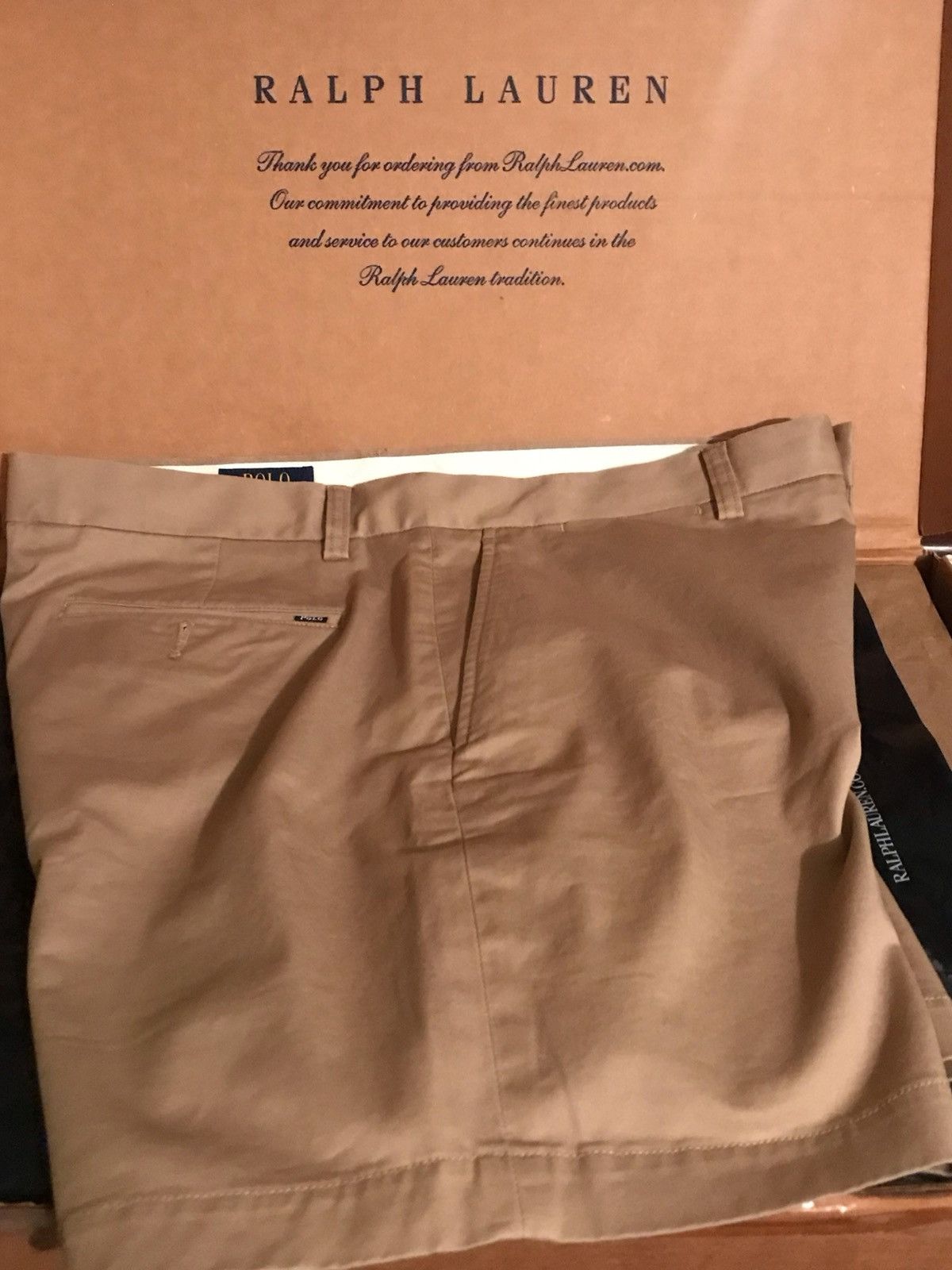 Polo Ralph Lauren Polo Ralph Lauren Men's Flat Front Chino 9in Shorts Size 33 Size US 33 - 2 Thumbnail