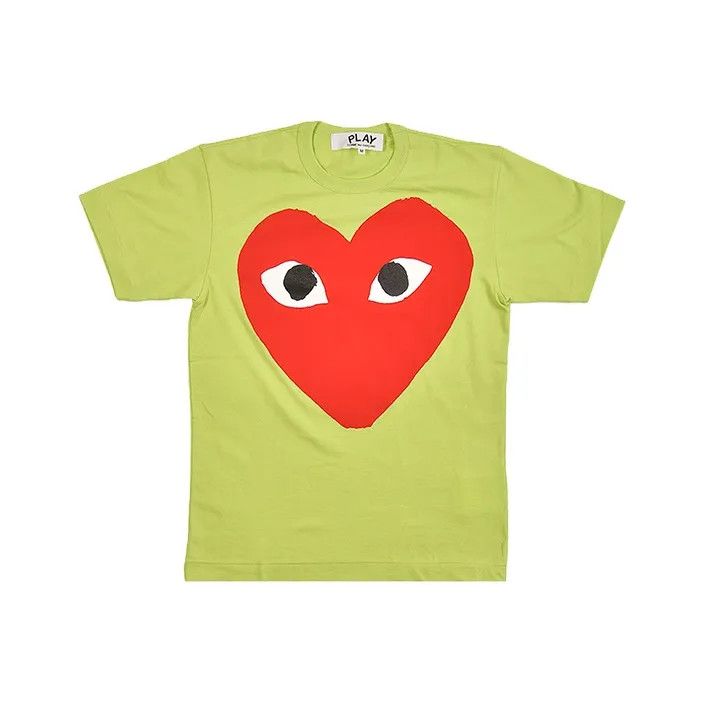 Comme des Garcons Comme des Garçons Play Red Heart Short Sleeve T-Shirt 0079 Size US M / EU 48-50 / 2 - 1 Thumbnail
