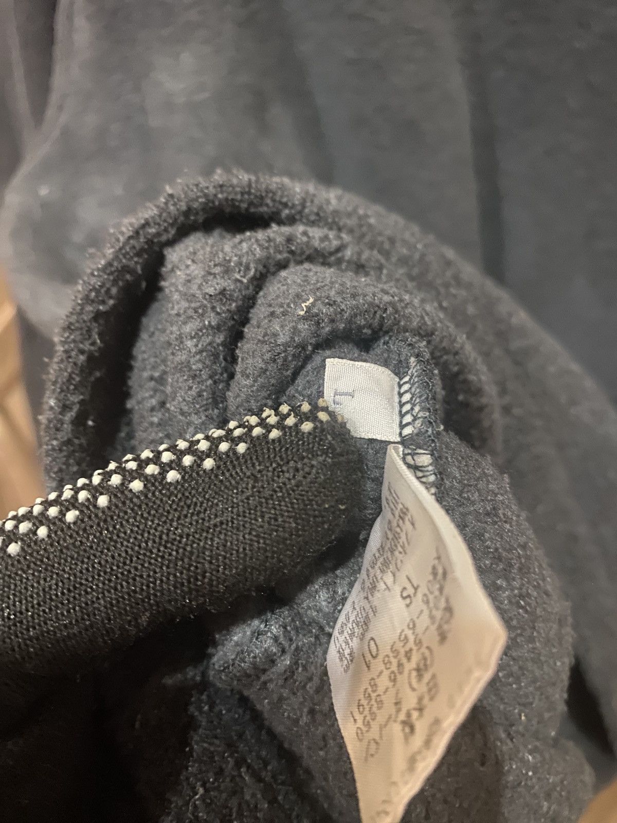 Yohji Yamamoto A.A.R Yohji Yamamoto Dark Grey Fleece Pullover Avant-Garde Size US S / EU 44-46 / 1 - 9 Thumbnail