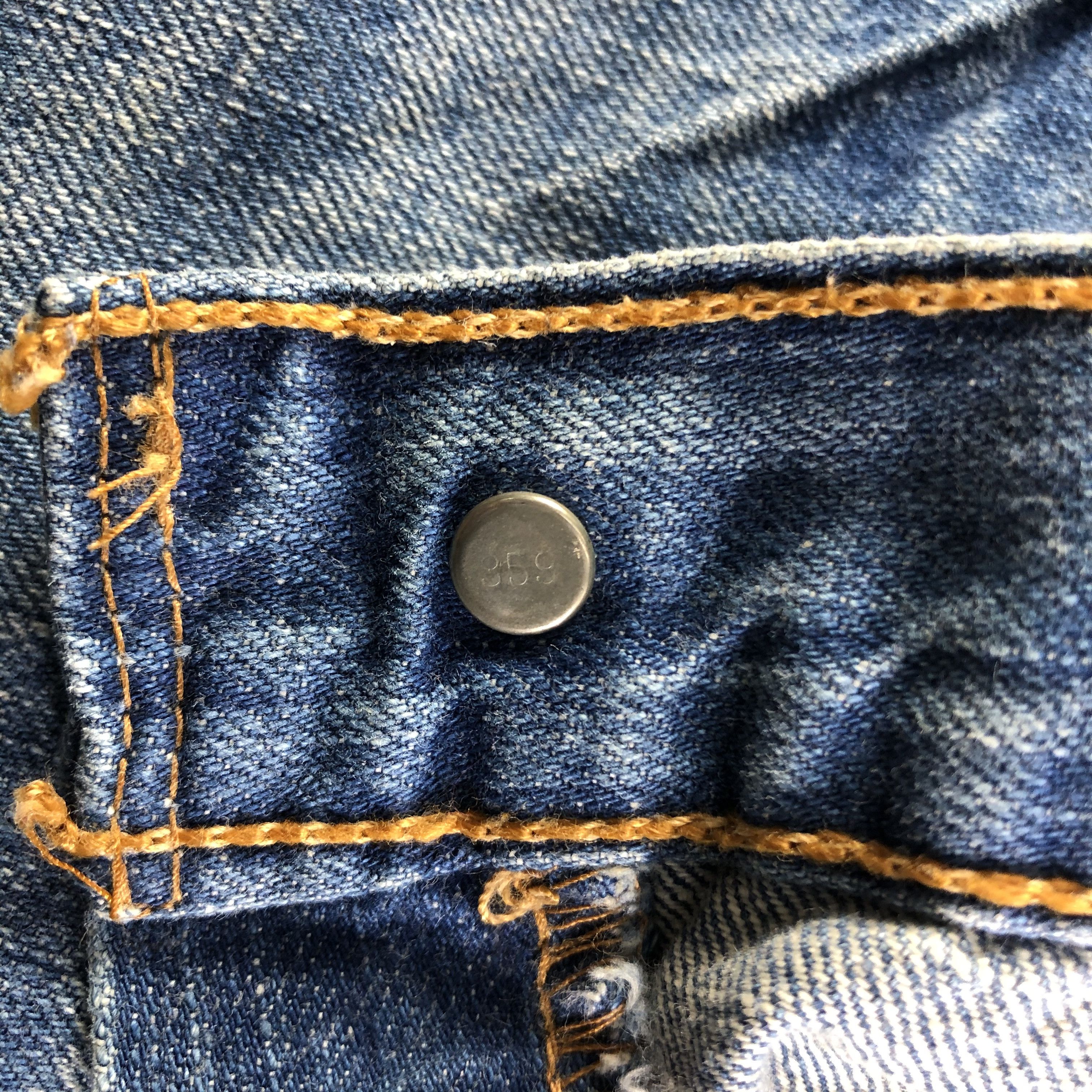 Levi's 90s Vintage Blue Wash Levis 501 Jeans-J3622 Size 29" - 9 Thumbnail