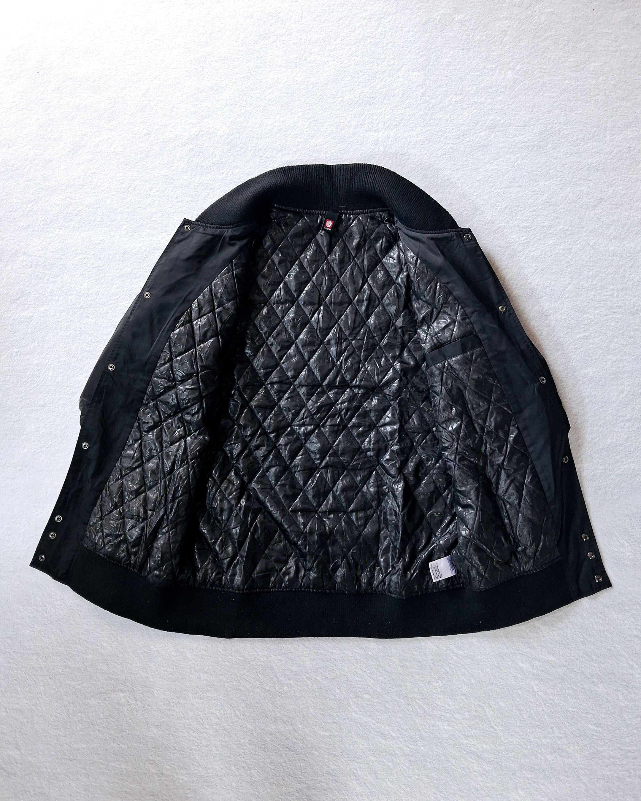 Element ELEMENT SKATEBOARD PROJECTS QUILT LINED VARSITY BOMBER Size US L / EU 52-54 / 3 - 9 Thumbnail