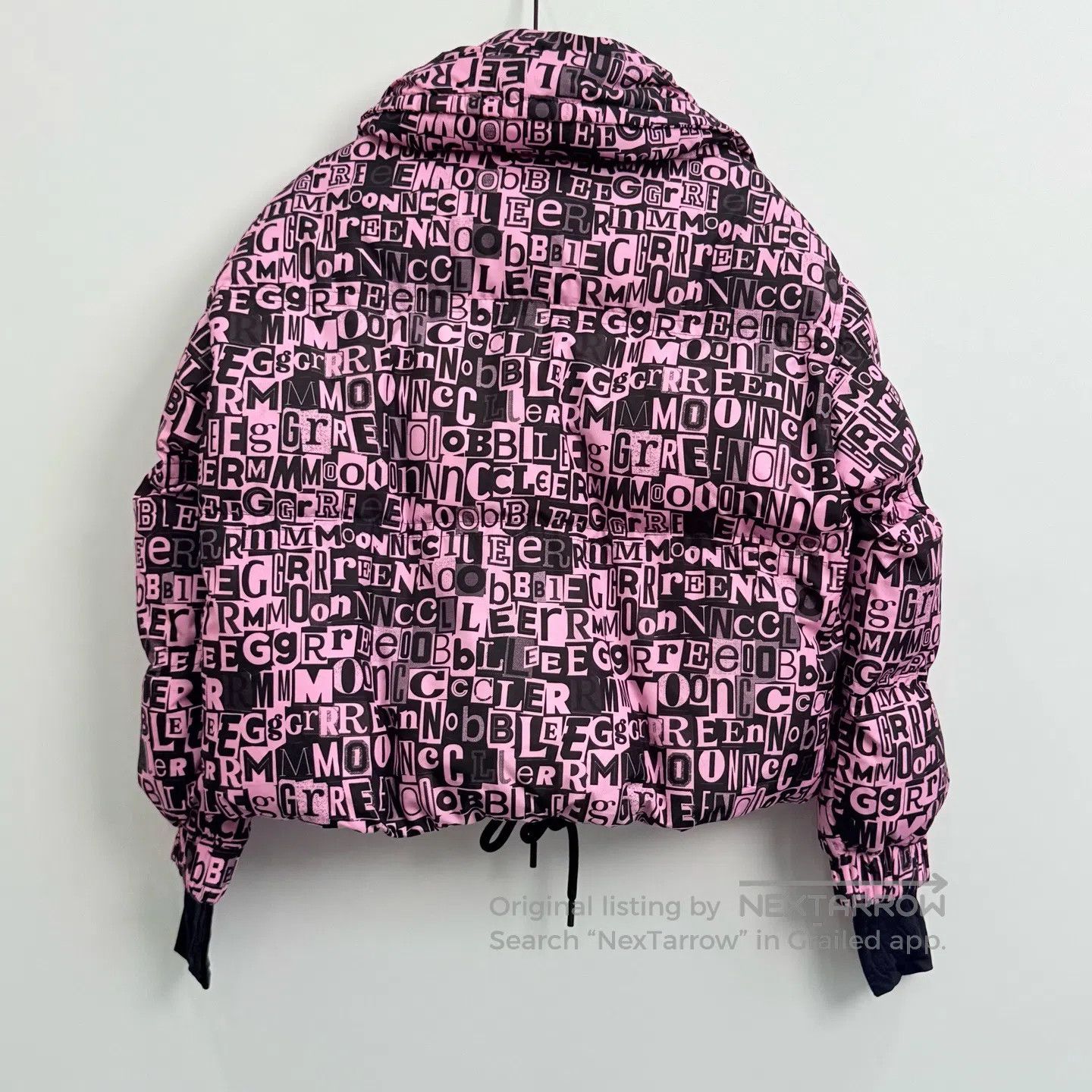 Moncler Moncler Letter Logo Stand Collar Zipper Down Jacket| Size US M / EU 48-50 / 2 - 3 Thumbnail