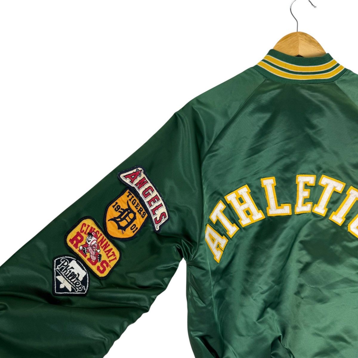 Chalk Line ☀️OAKLAND ATHLETICS MLB VARSITY JACKET Size US M / EU 48-50 / 2 - 7 Thumbnail