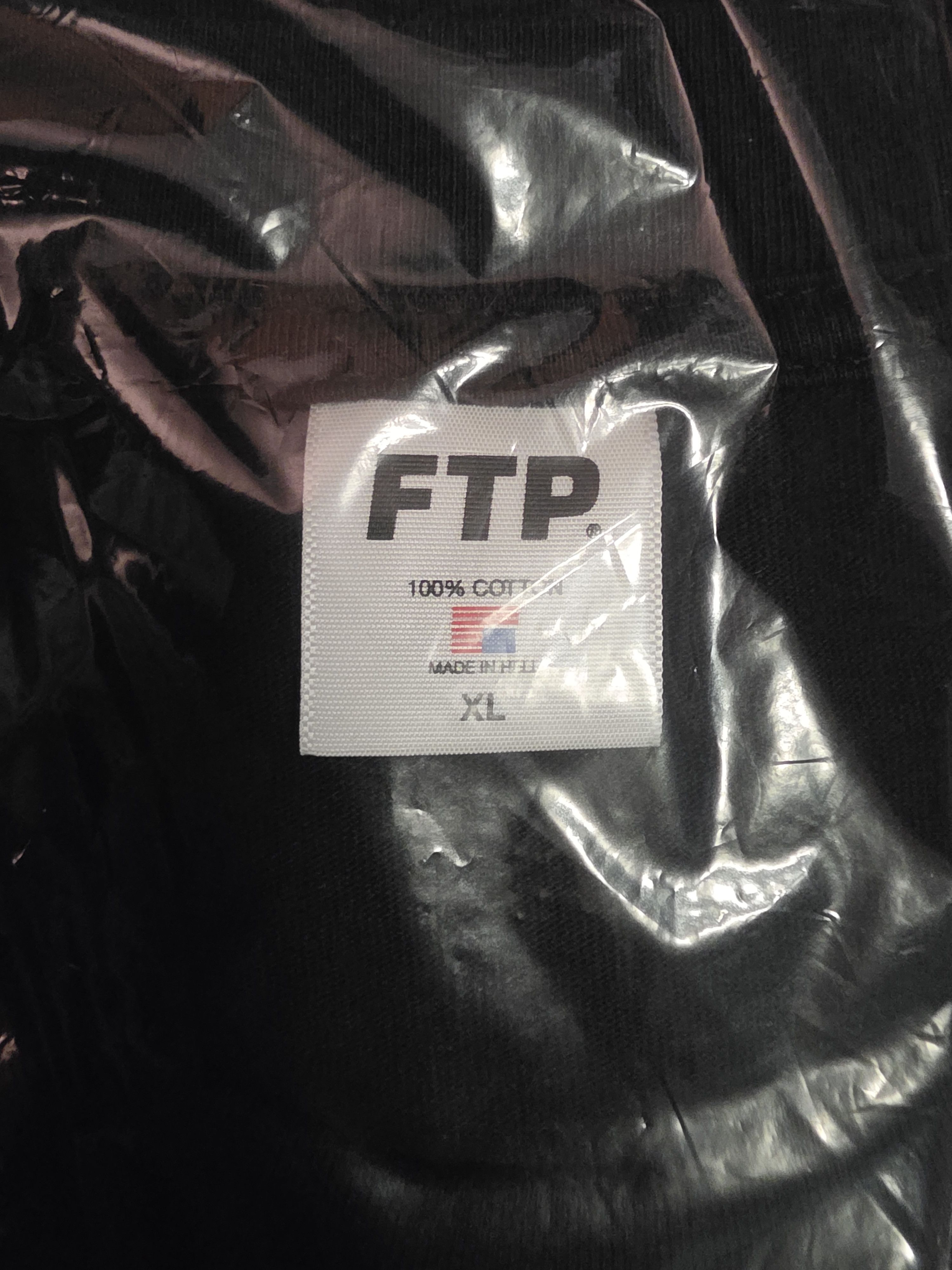 Fuck The Population FTP Scream Billboard Tee (Black, XL) Size US XL / EU 56 / 4 - 5 Thumbnail