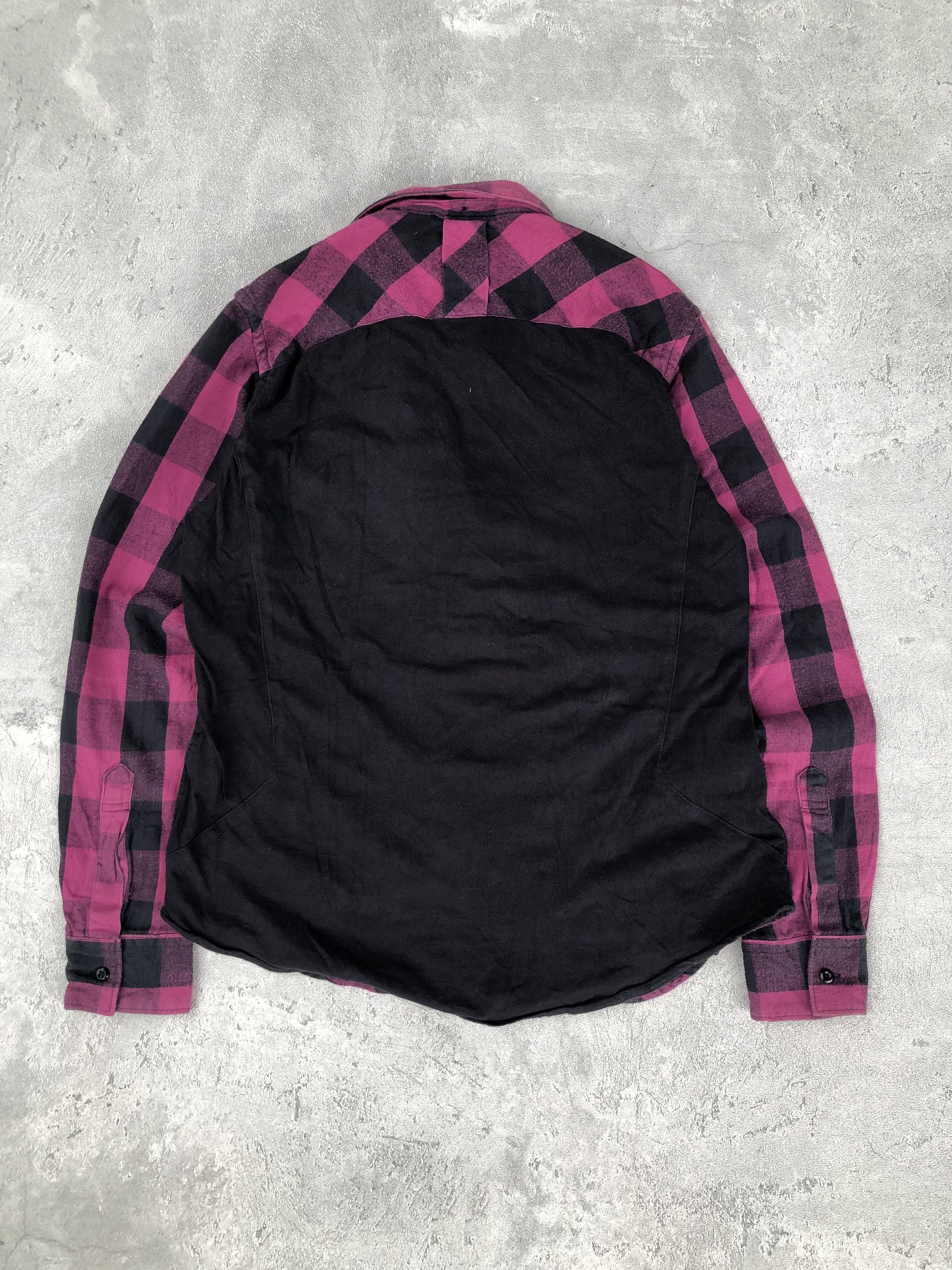Japanese Brand × PPFM Sick Y2K PPFM Flannel Shirt Size US M / EU 48-50 / 2 - 10 Thumbnail