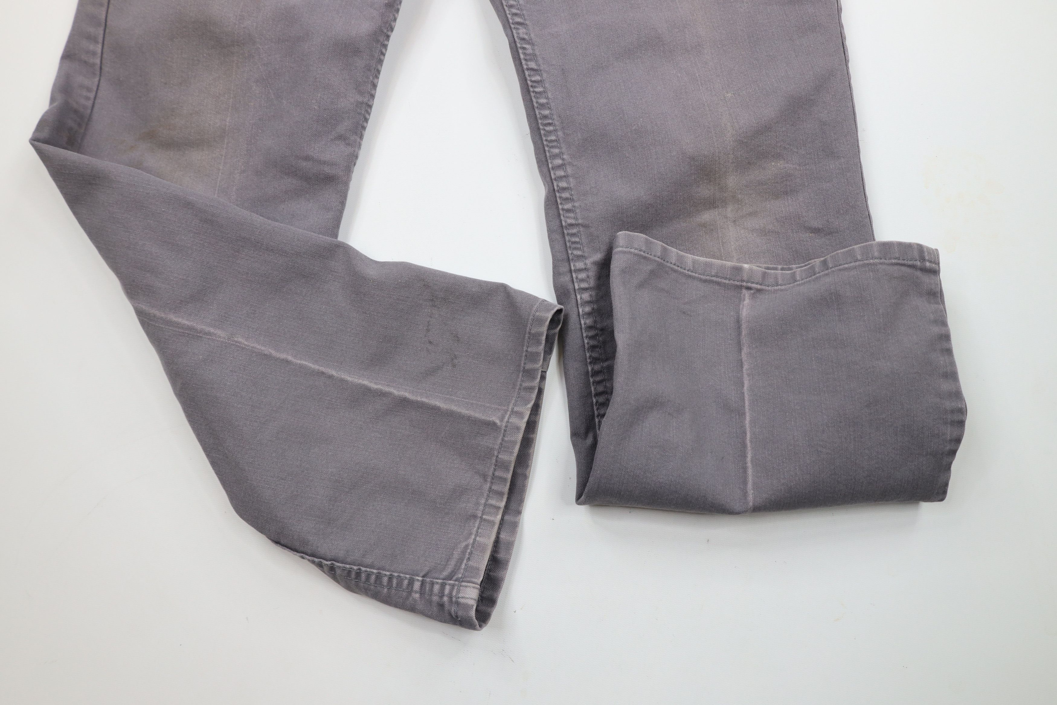 Vintage Vintage 70s Streetwear Canvas Wide Leg Bell Bottoms Pants Size US 36 / EU 52 - 5 Thumbnail