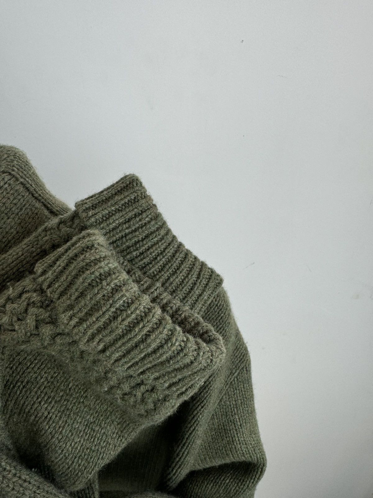 Vintage Vintage Polo Ralph Lauren Military Style Zip Sweater Size US XL / EU 56 / 4 - 4 Thumbnail