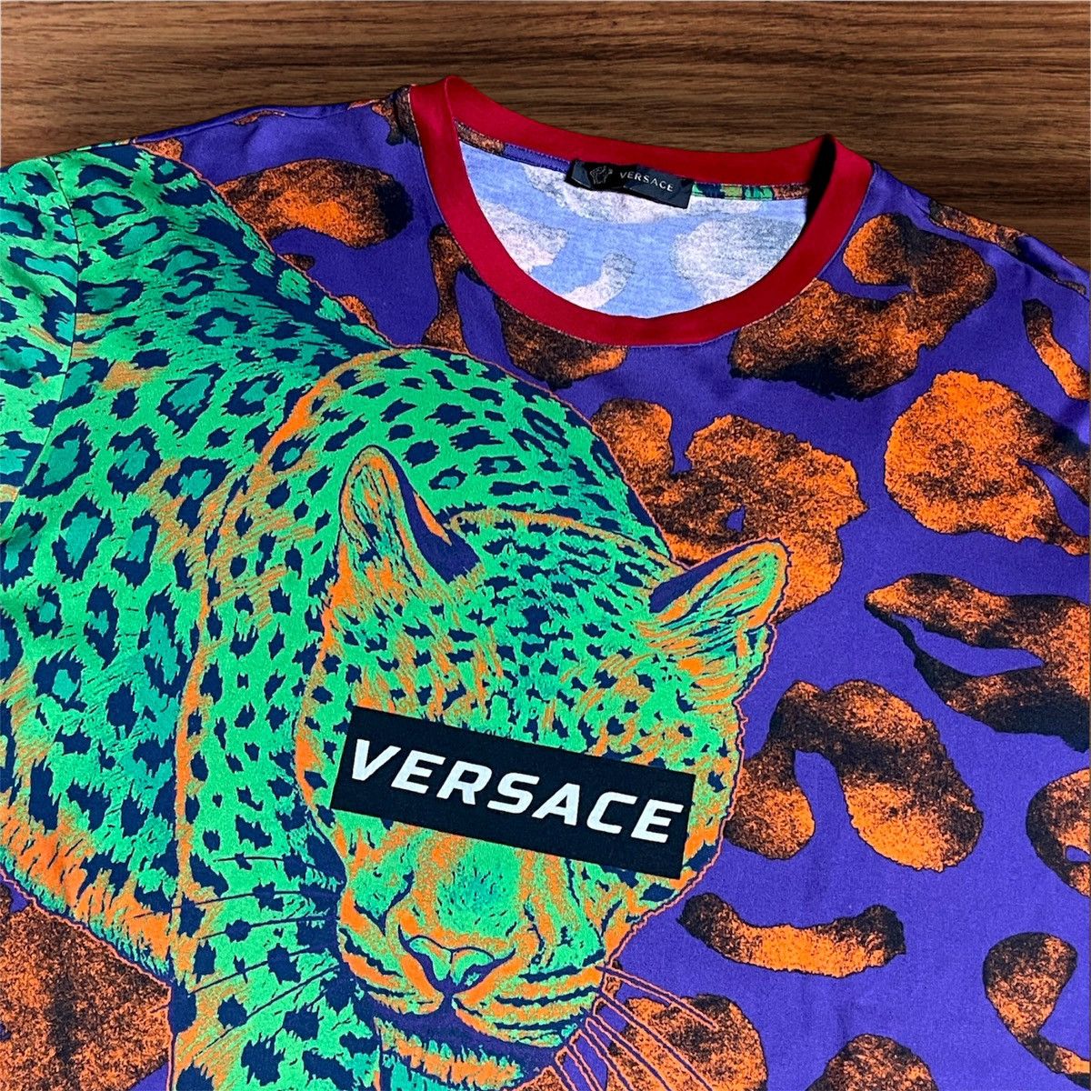 Versace Gianni Versace x Versace Multicolor Leopard Size US M / EU 48-50 / 2 - 3 Thumbnail