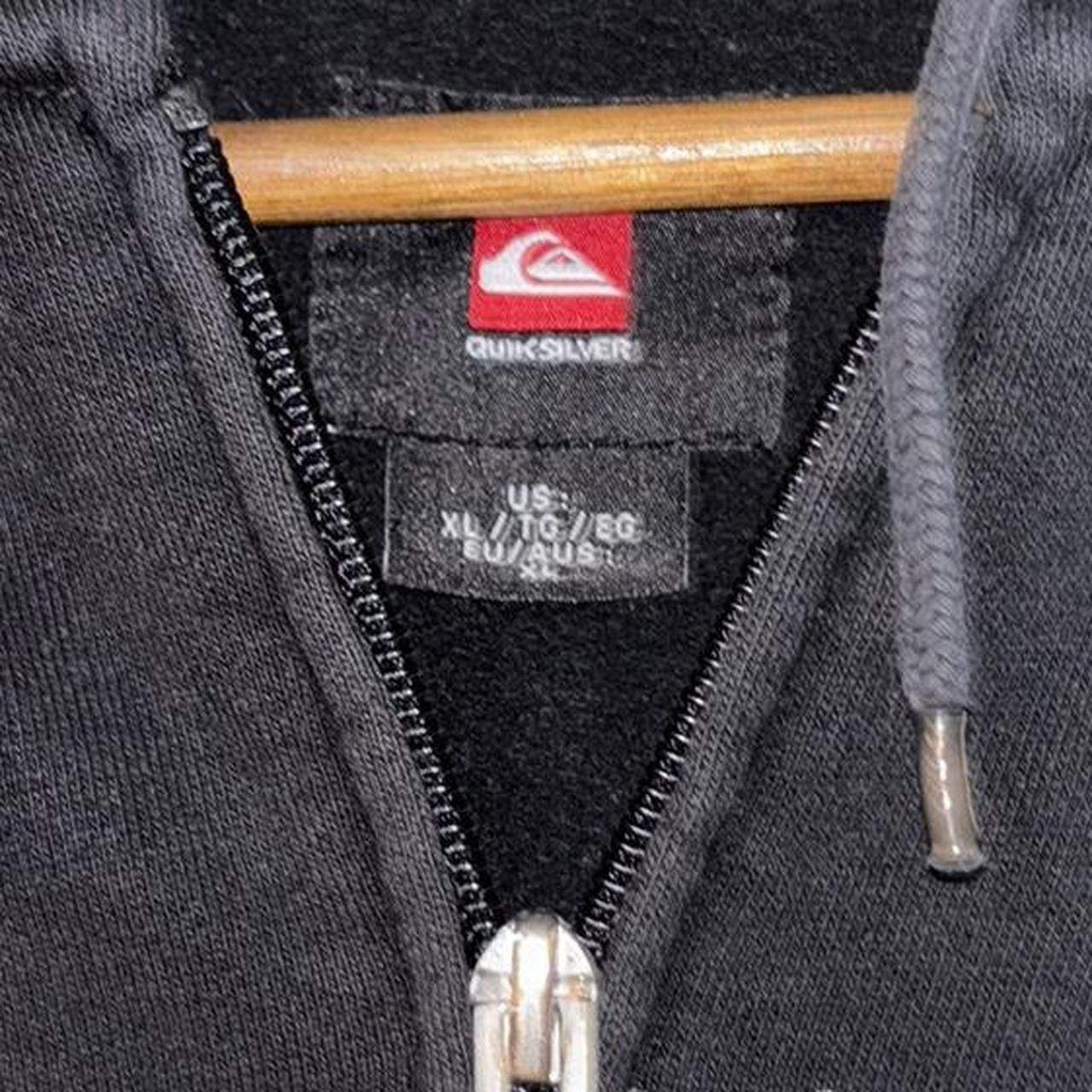 Quiksilver y2k QUIKSILVER 2000s Zip Up Adult XL Hoodie Skater Size US XL / EU 56 / 4 - 3 Thumbnail