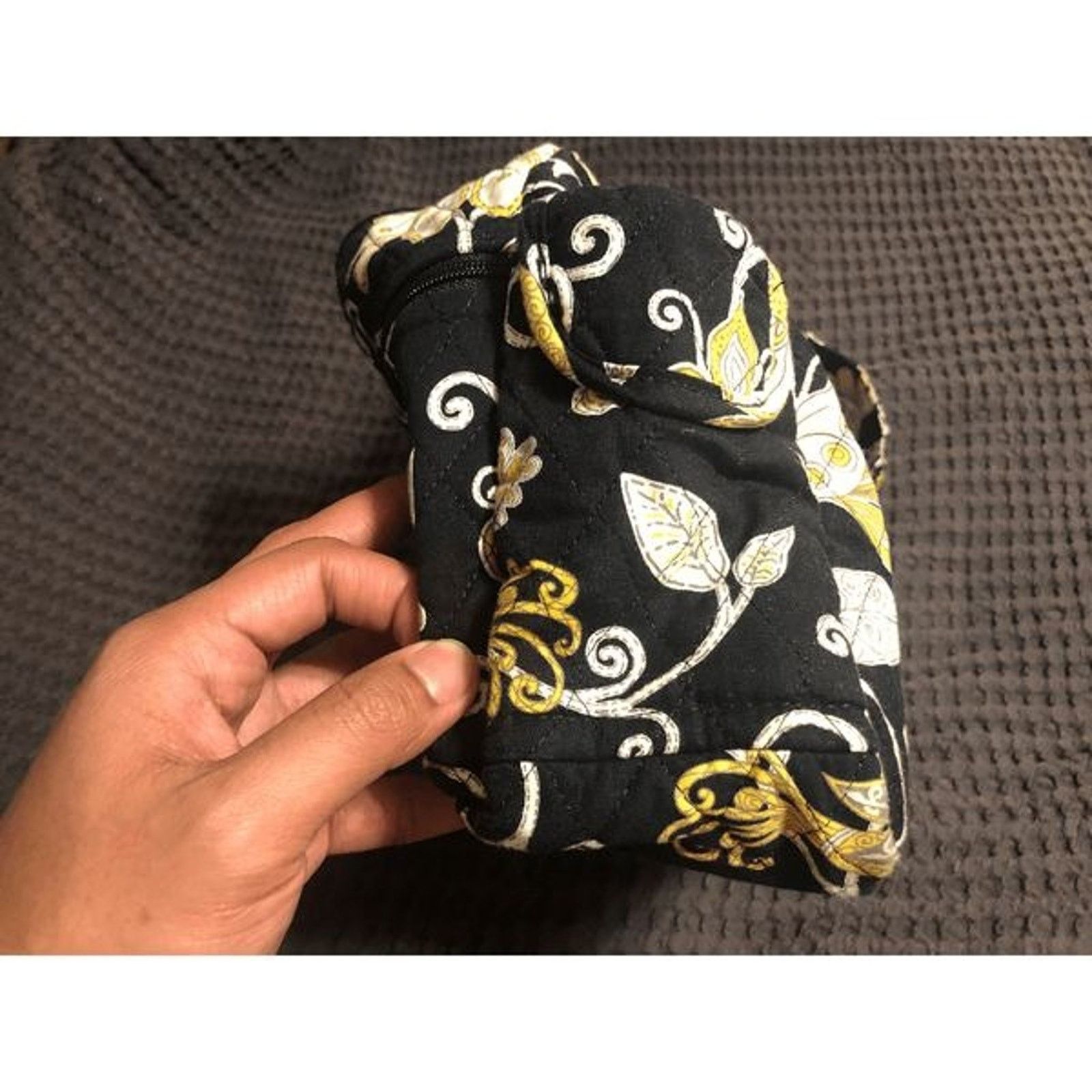 Vera Bradley Vera Bradley On the Go Shoulder Purse Yellow Bird Style Size ONE SIZE - 6 Thumbnail