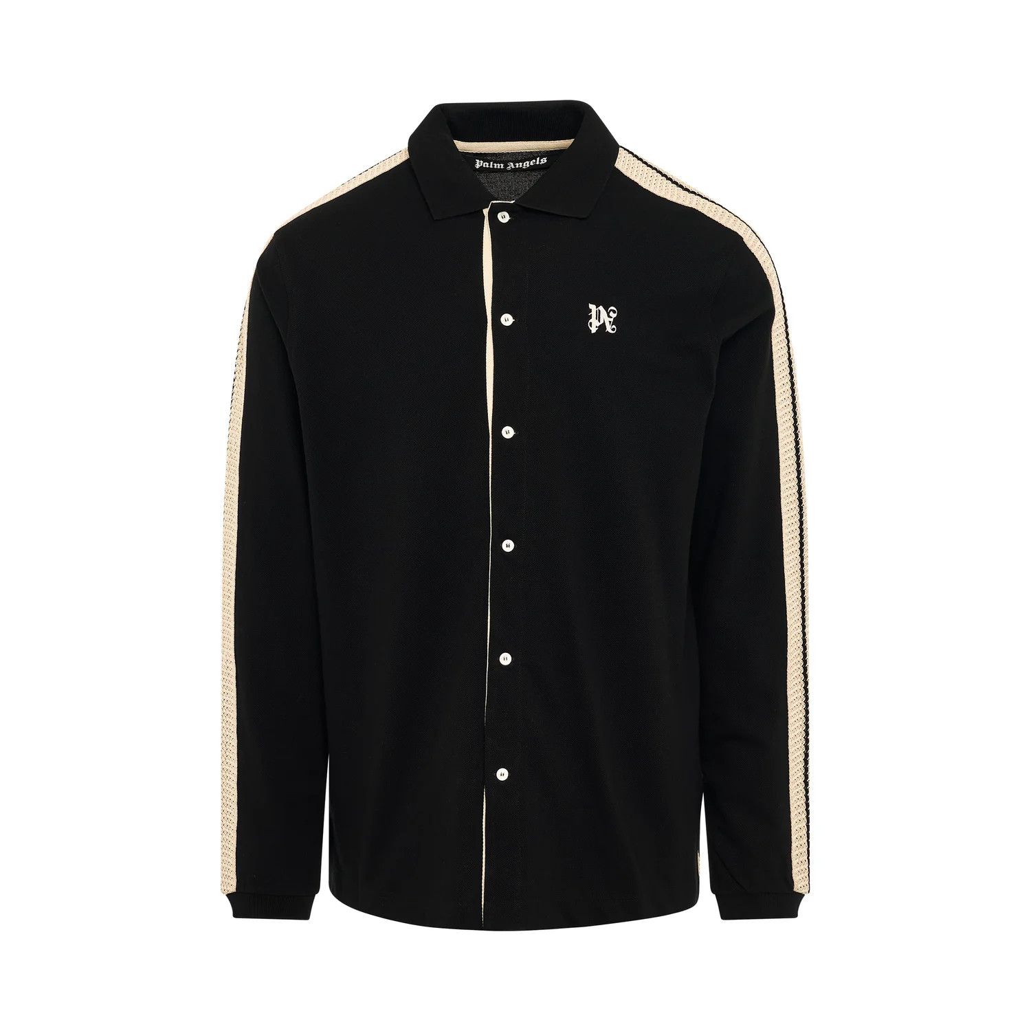 Palm Angels o1mris0824 Shirt in Black Size US L / EU 52-54 / 3 - 1 Thumbnail