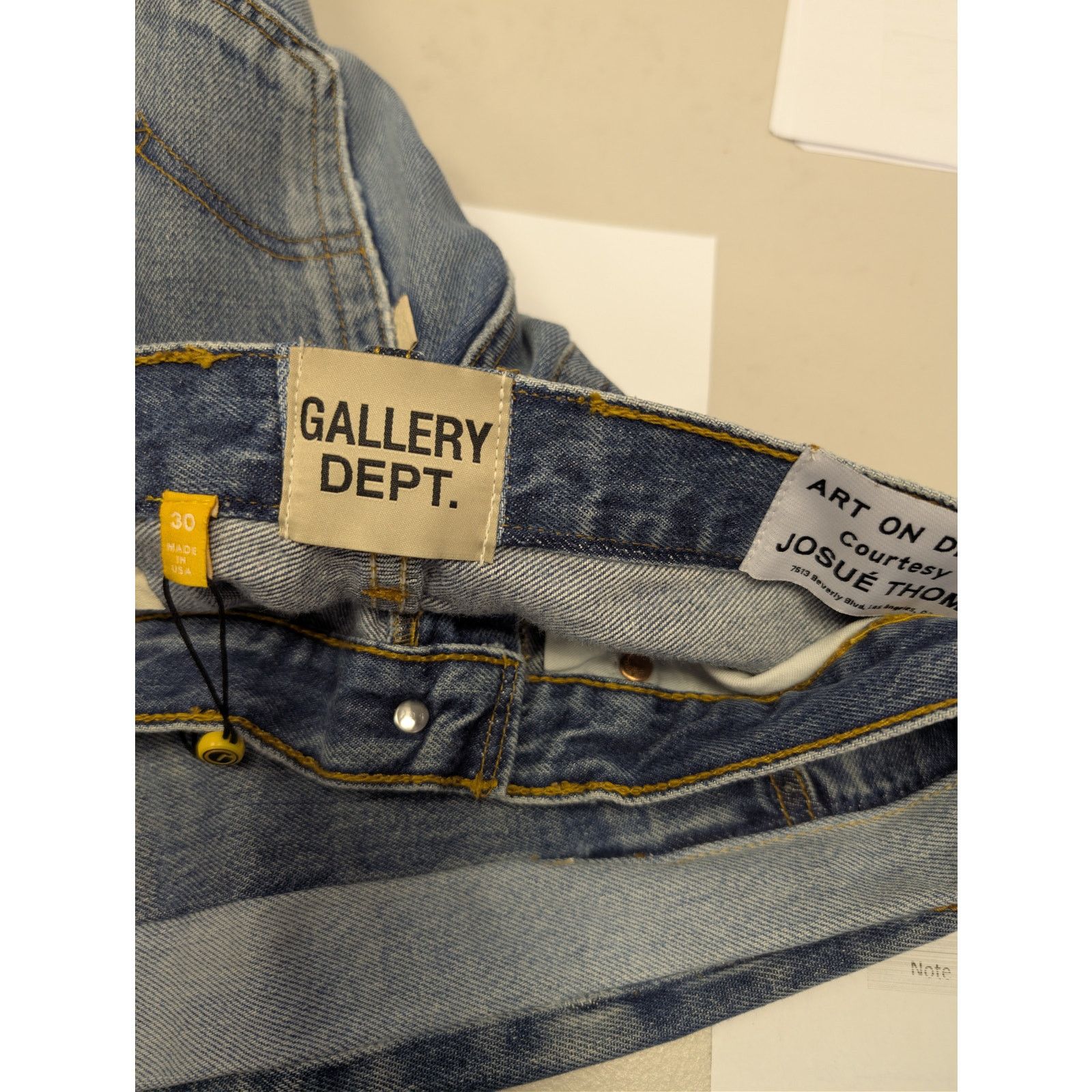 Gallery Dept. o1rshd1 Ventura Short in Indigo Blue Size US 30 / EU 46 - 19 Thumbnail