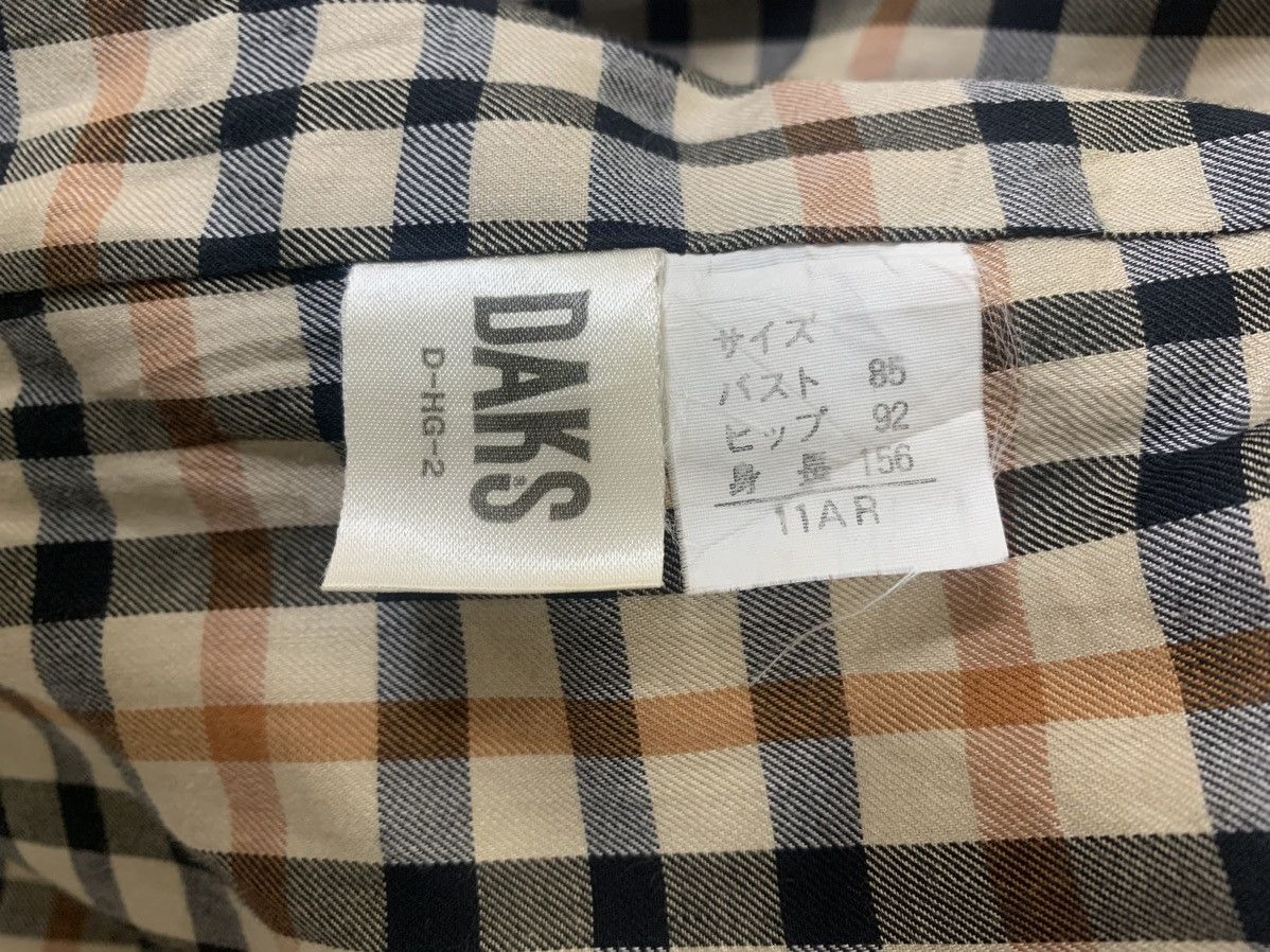 DAKS × Designer Daks By Simpson Ltd England Designer Luxury long Coat Size M / US 6-8 / IT 42-44 - 12 Thumbnail