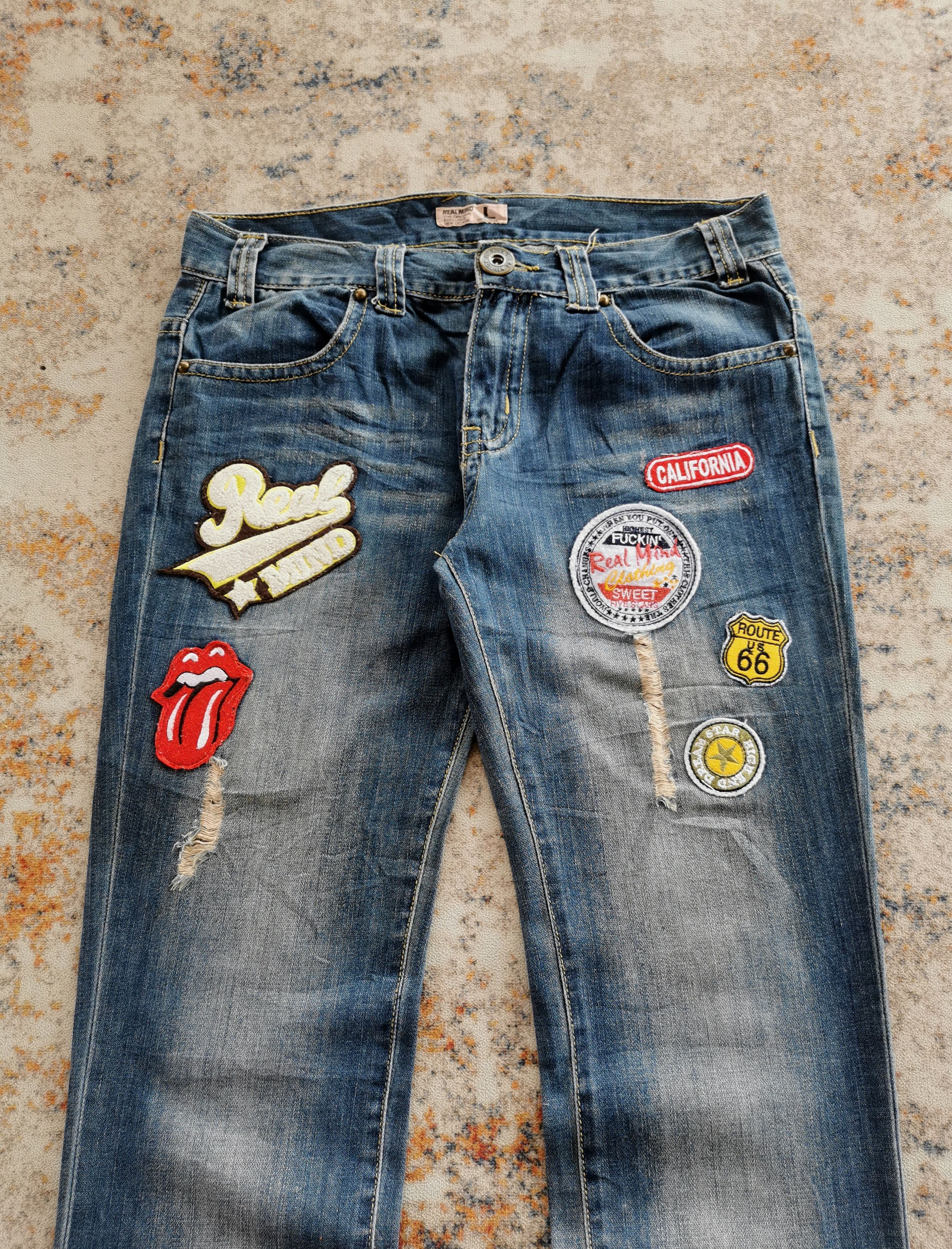 Kapital Realmind Flared Customized Vintage Patch Jeans Style KAPITAL Size US 31 - 4 Thumbnail