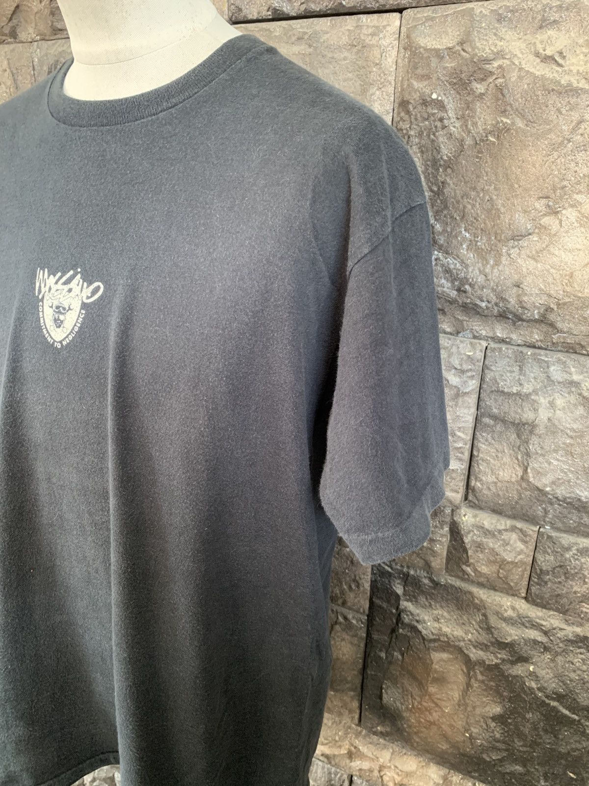 Mossimo Vintage 90s Mossimo Violators Skate Surf Streetwear T shirt Size US L / EU 52-54 / 3 - 5 Thumbnail