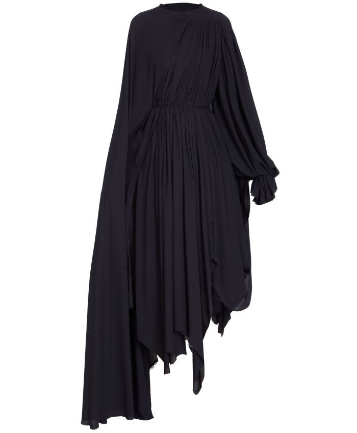 Balenciaga o1y0625 Maxi Dress in Black Size S / US 4 / IT 40 - 1 Thumbnail