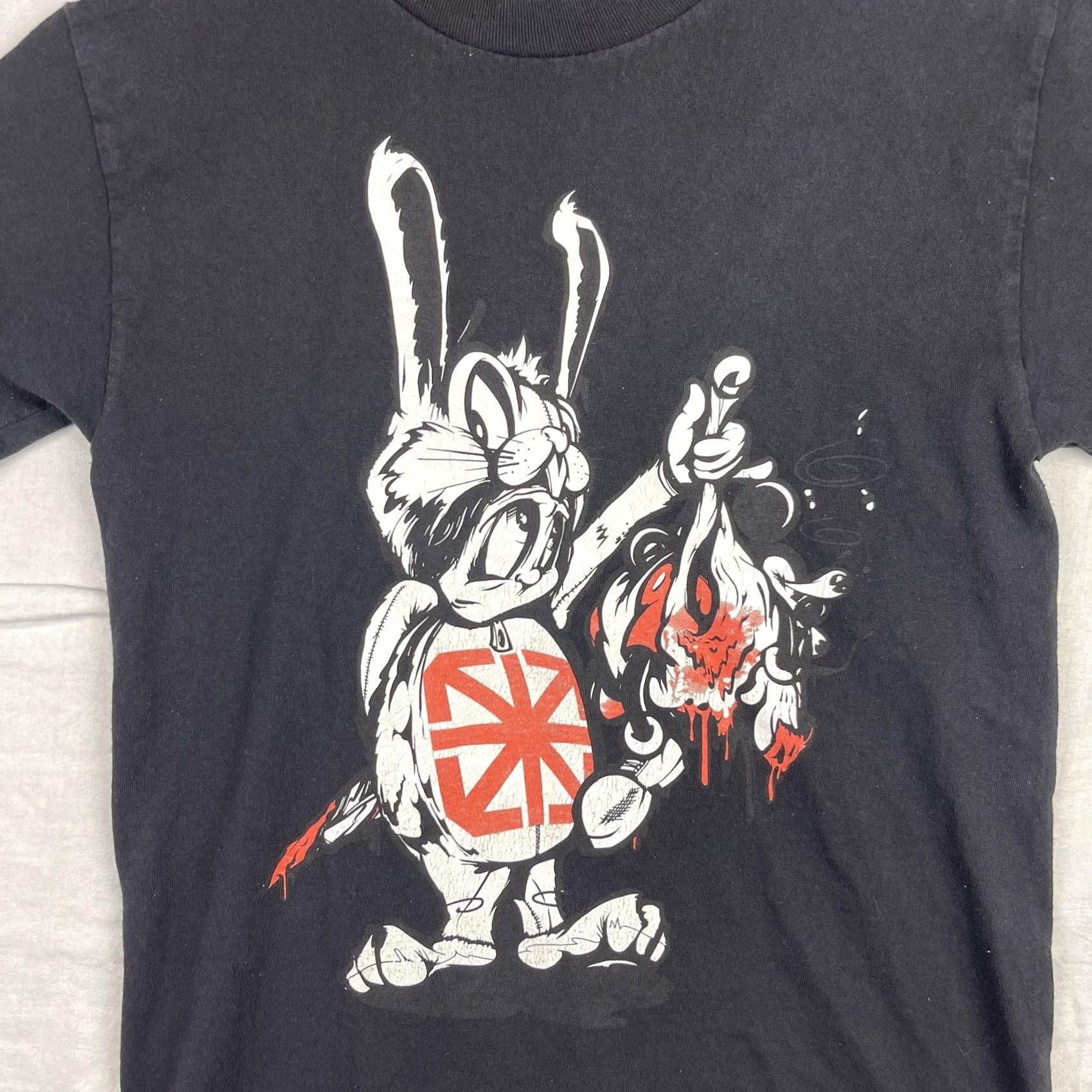 Vintage The Seventh Letter Shirt Mens Small Black Graphic Print Tee Streetwear Made in USA Size US S / EU 44-46 / 1 - 3 Thumbnail