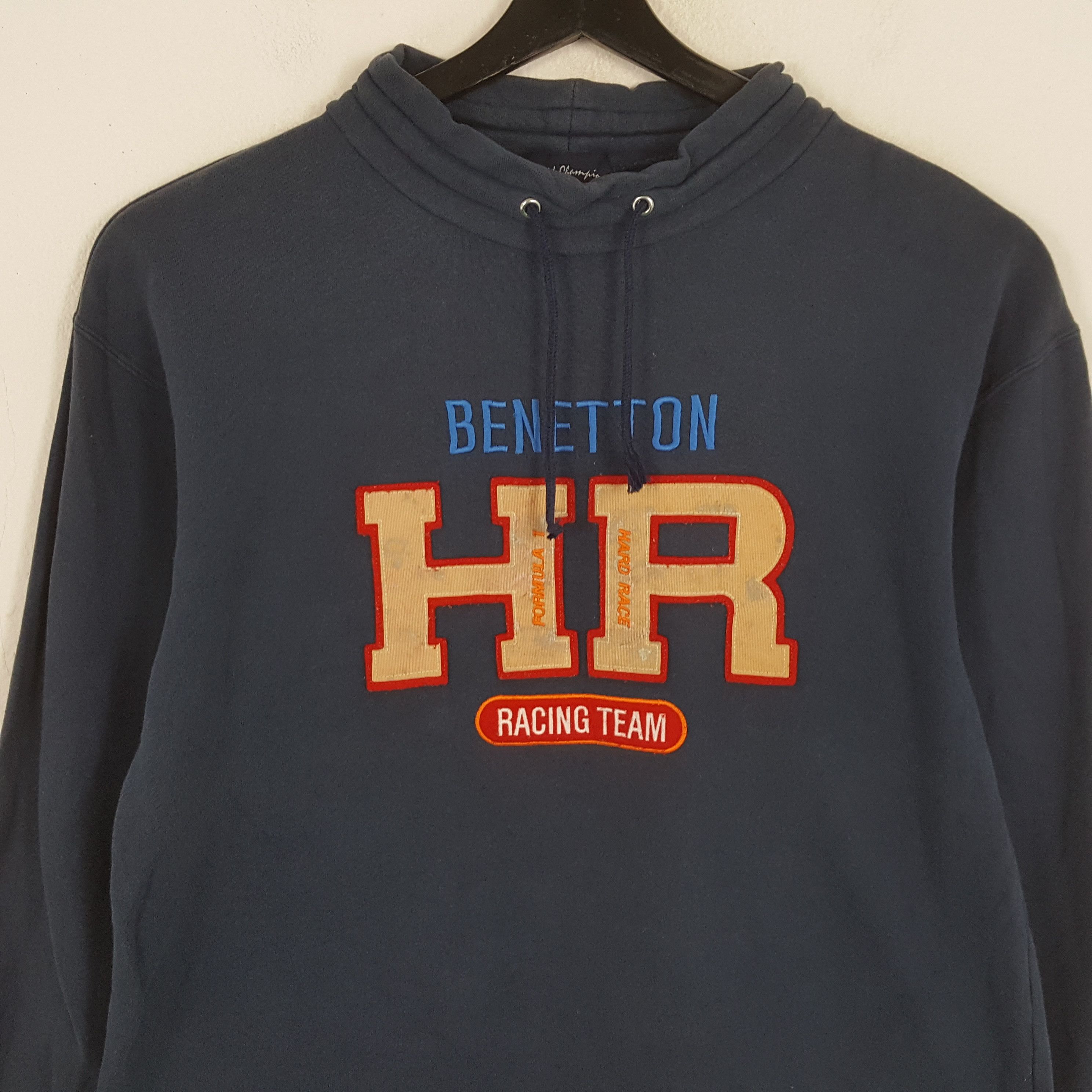Benetton × Vintage BENETTON FORMULA 1 Racing Team Sweatshirt Size US M / EU 48-50 / 2 - 2 Thumbnail