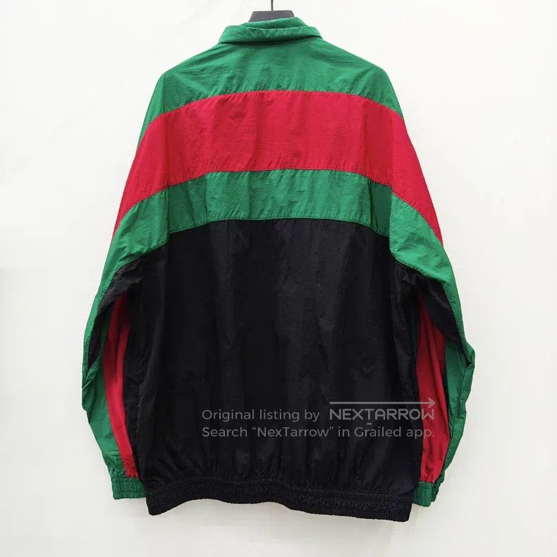 Gucci Gucci Red and green colour block double G logo assault jac Size US M / EU 48-50 / 2 - 2 Thumbnail