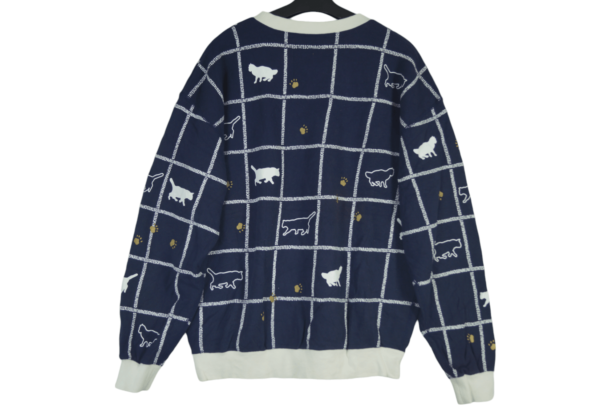 Other United States of Paradise Park Sweatshirt Nice Cat Design Size US M / EU 48-50 / 2 - 5 Thumbnail
