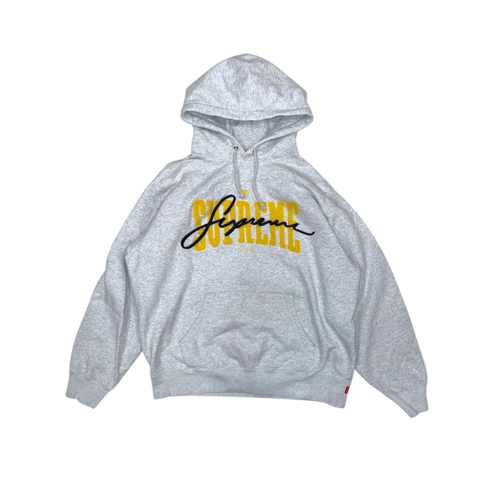 Supreme Supreme Shoulder Script Embroidered Hoodie | Grailed