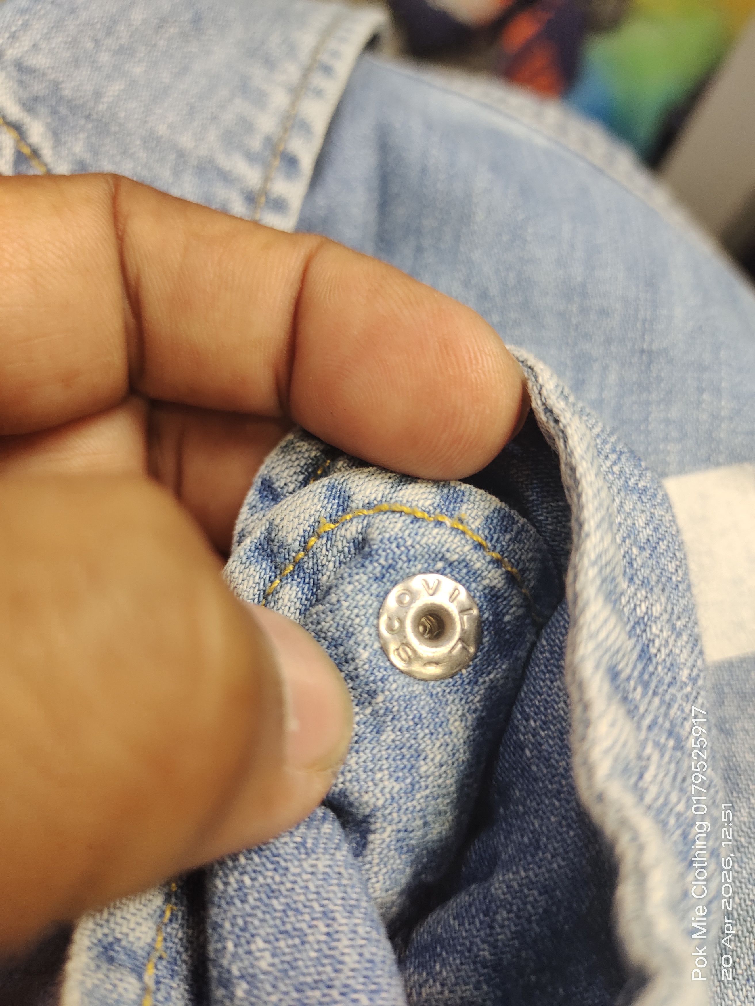 Levi's Levi's Vintage Ladies Denim Jacket Snap Button Size M / US 6-8 / IT 42-44 - 6 Thumbnail