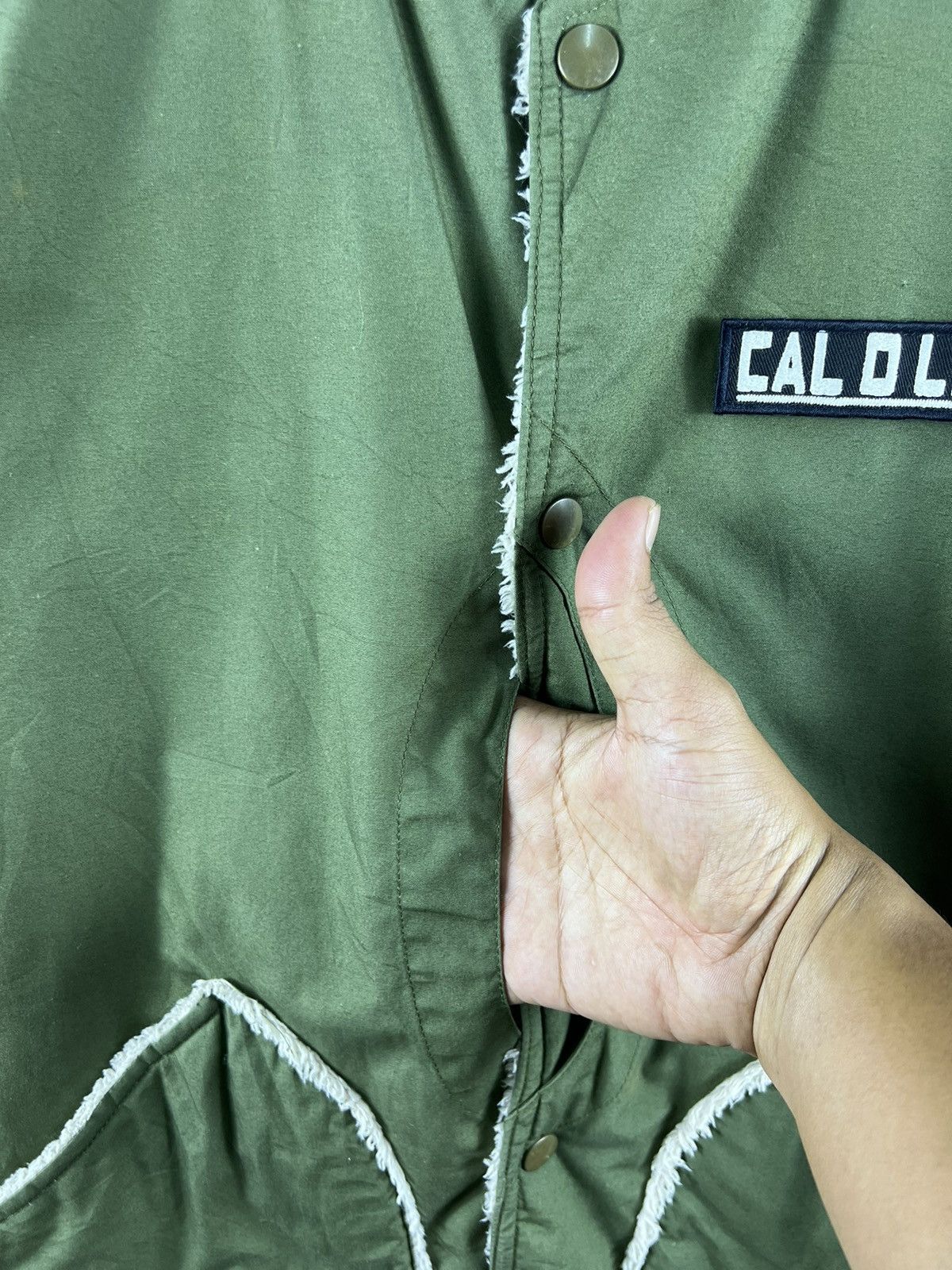 CAL O LINE ⚡️ Cal-o-Line reversible sherpa light jacket Size US M / EU 48-50 / 2 - 6 Thumbnail