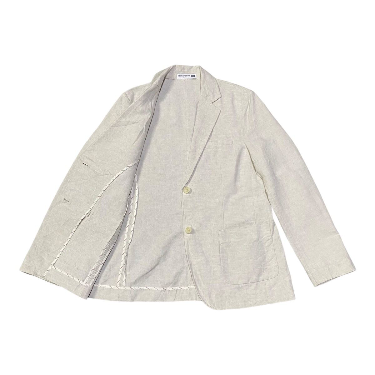 Japanese Brand × Uniqlo Ines De La Fressange Uniqlo Blazer Coat Size L / US 10 / IT 46 - 4 Thumbnail