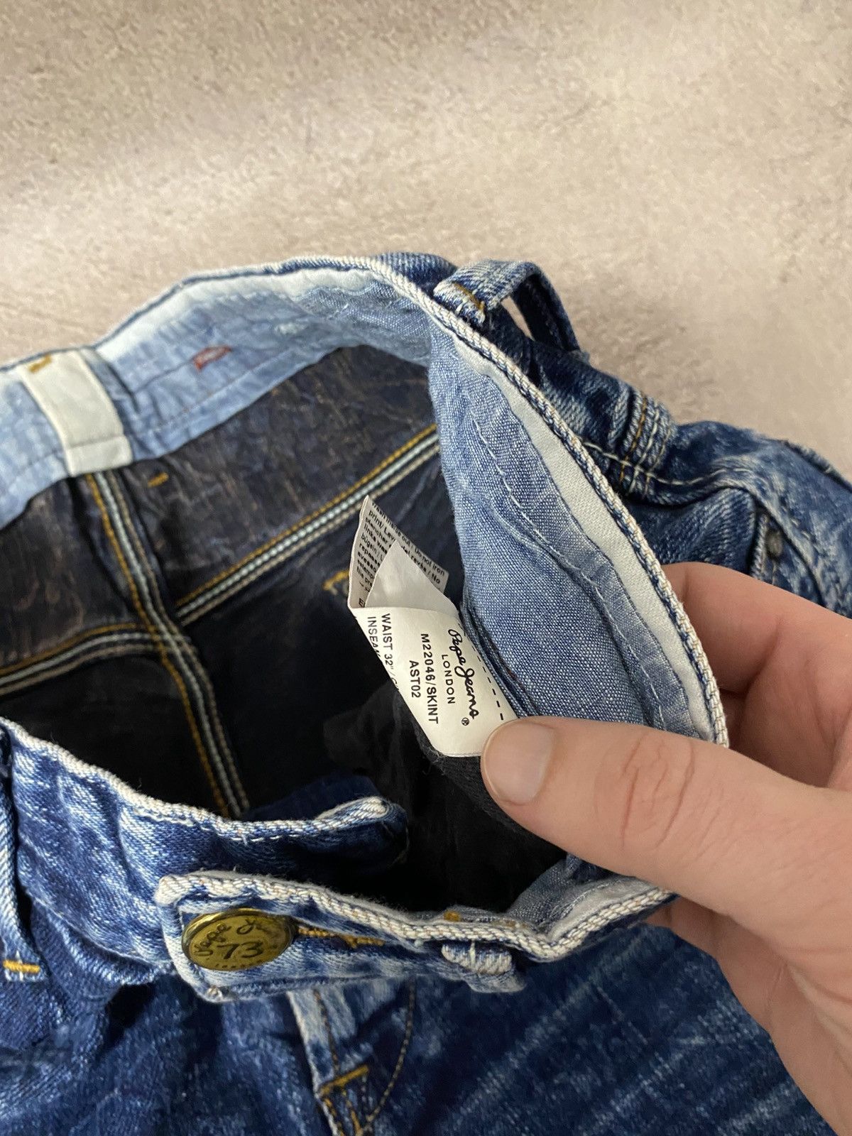 Japanese Brand × Pepe Jeans Denim baggy tornado mart style y2k jeans pants Size US 32 / EU 48 - 6 Thumbnail