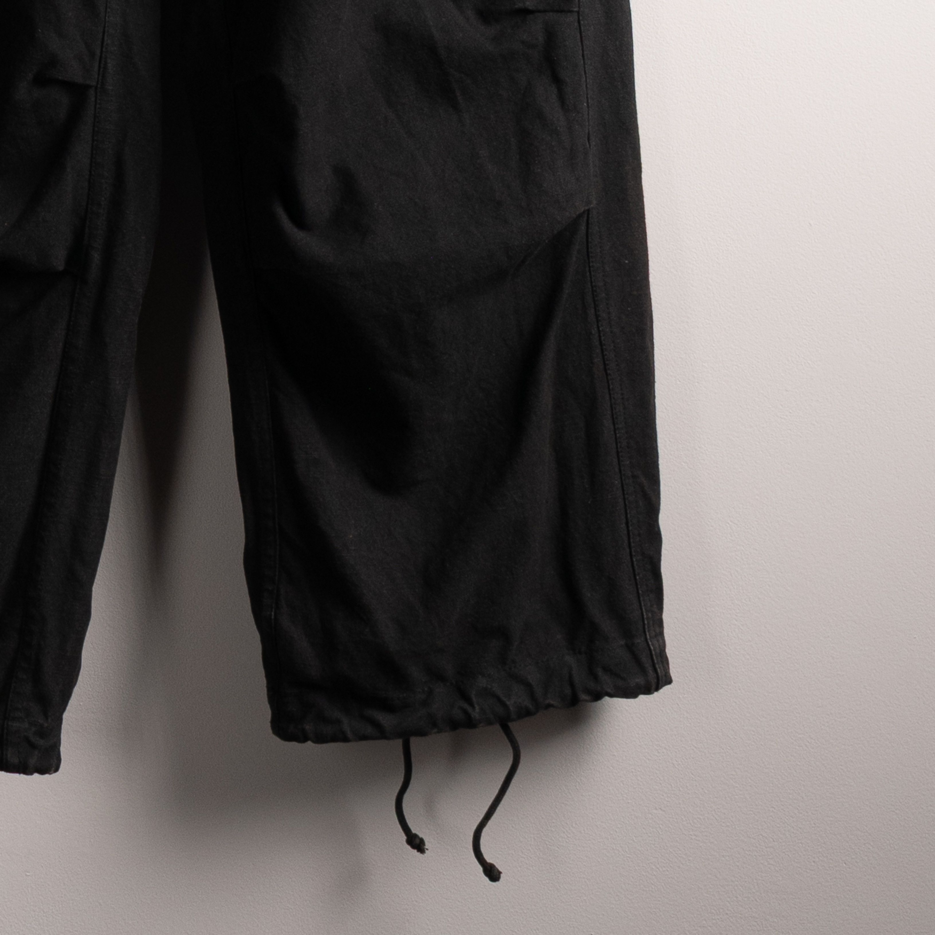 Story Mfg. Story MFG Paco Pants Black Slub Size US 28 / EU 44 - 10 Thumbnail