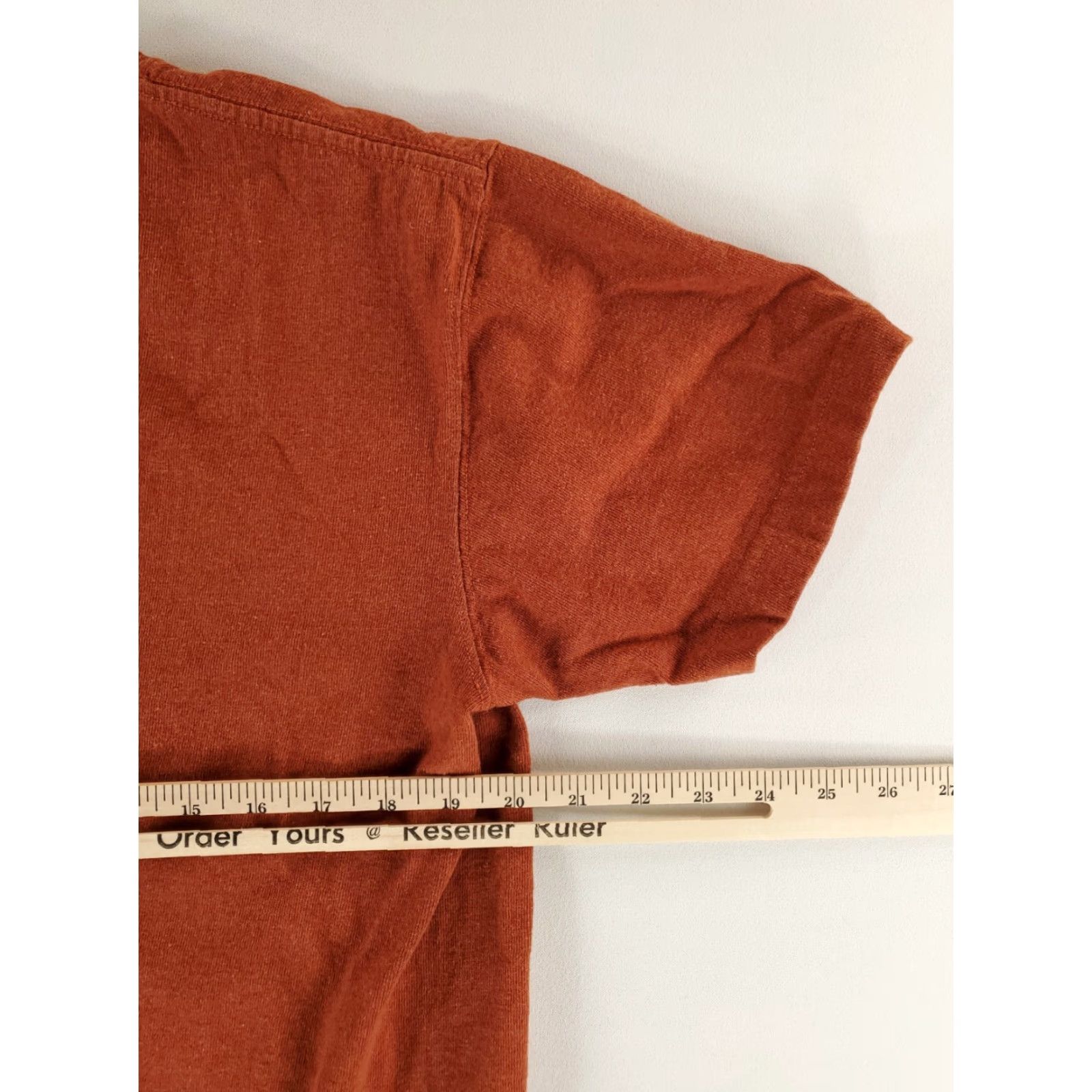 Vintage Non Stock Knitting Mills Shirt Brown Short Sleeve Mens L Size US L / EU 52-54 / 3 - 4 Thumbnail
