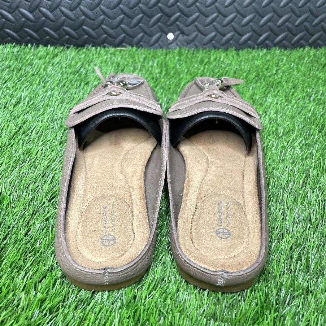 Giani Bernini Giani Bernini Loafer Womens Sandal Brown Memory Foam Tan 7.5 Size Shoes Casual Comfort Memory Foam Brown Womens 7.5 Size US 8 / IT 38 - 4 Thumbnail