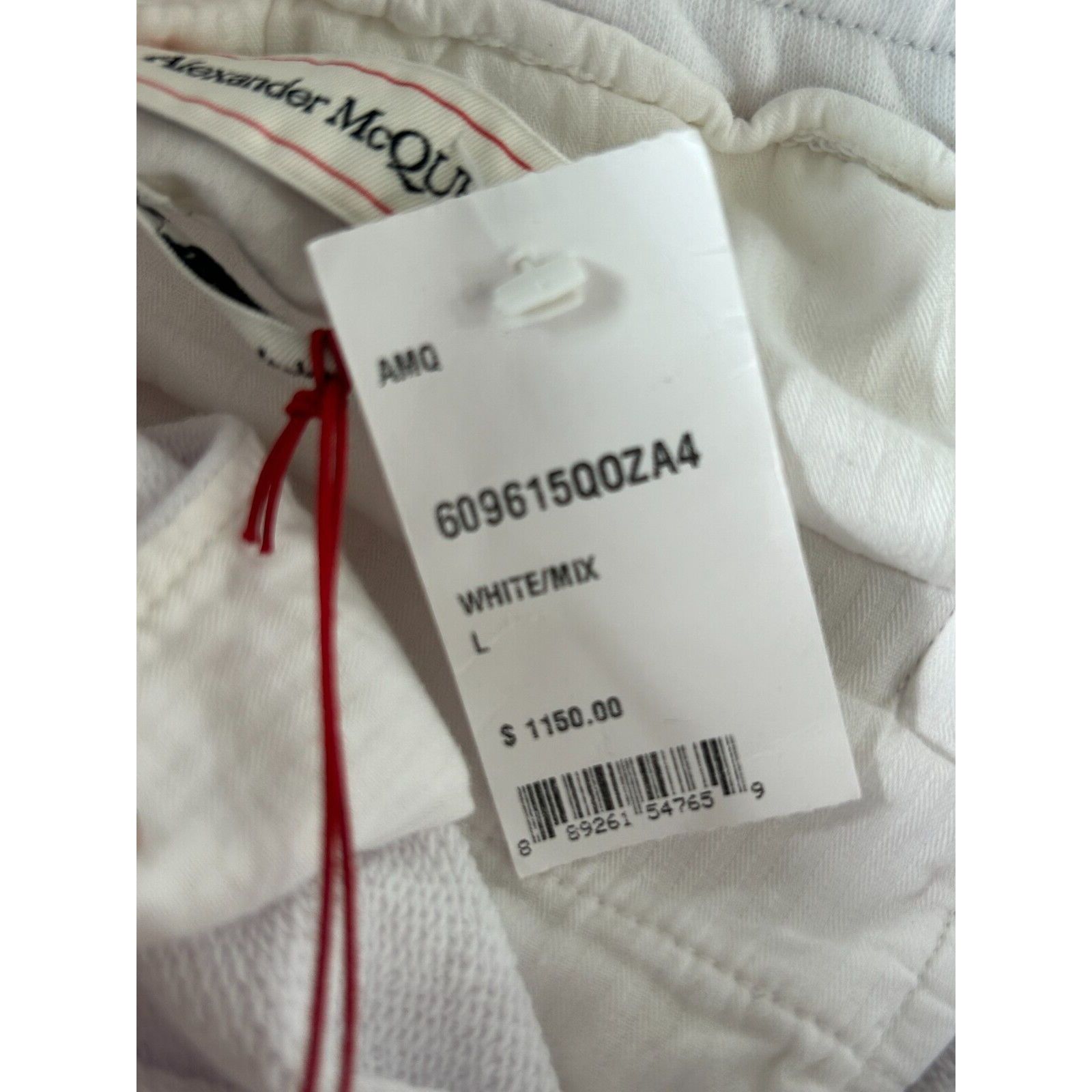 Alexander McQueen Alexander McQueen White Jogger Black Pink Design Pockets L Size US 34 / EU 50 - 10 Thumbnail