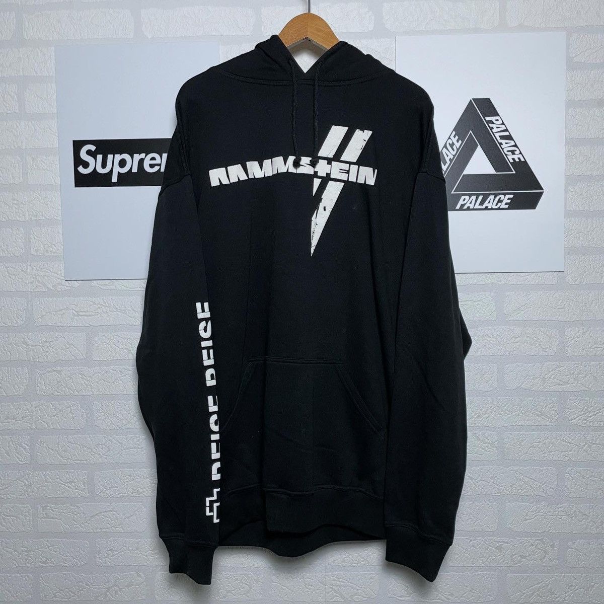 Band Tees Rammstein Hoodie Reise Reise Big Graphic Logo Y2k Rock Rare Size US XL / EU 56 / 4 - 1 Thumbnail