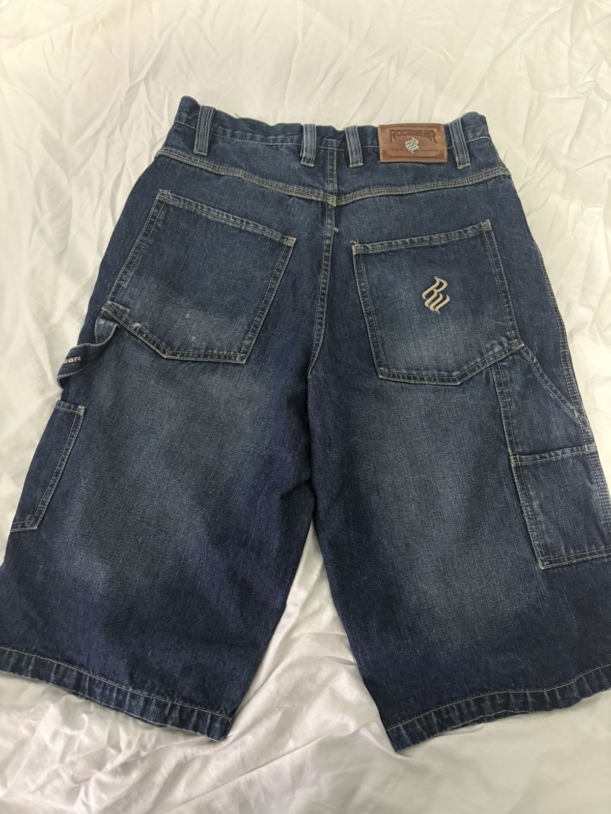 Rocawear denim shorts jorts y2k jnco phat farm enyce