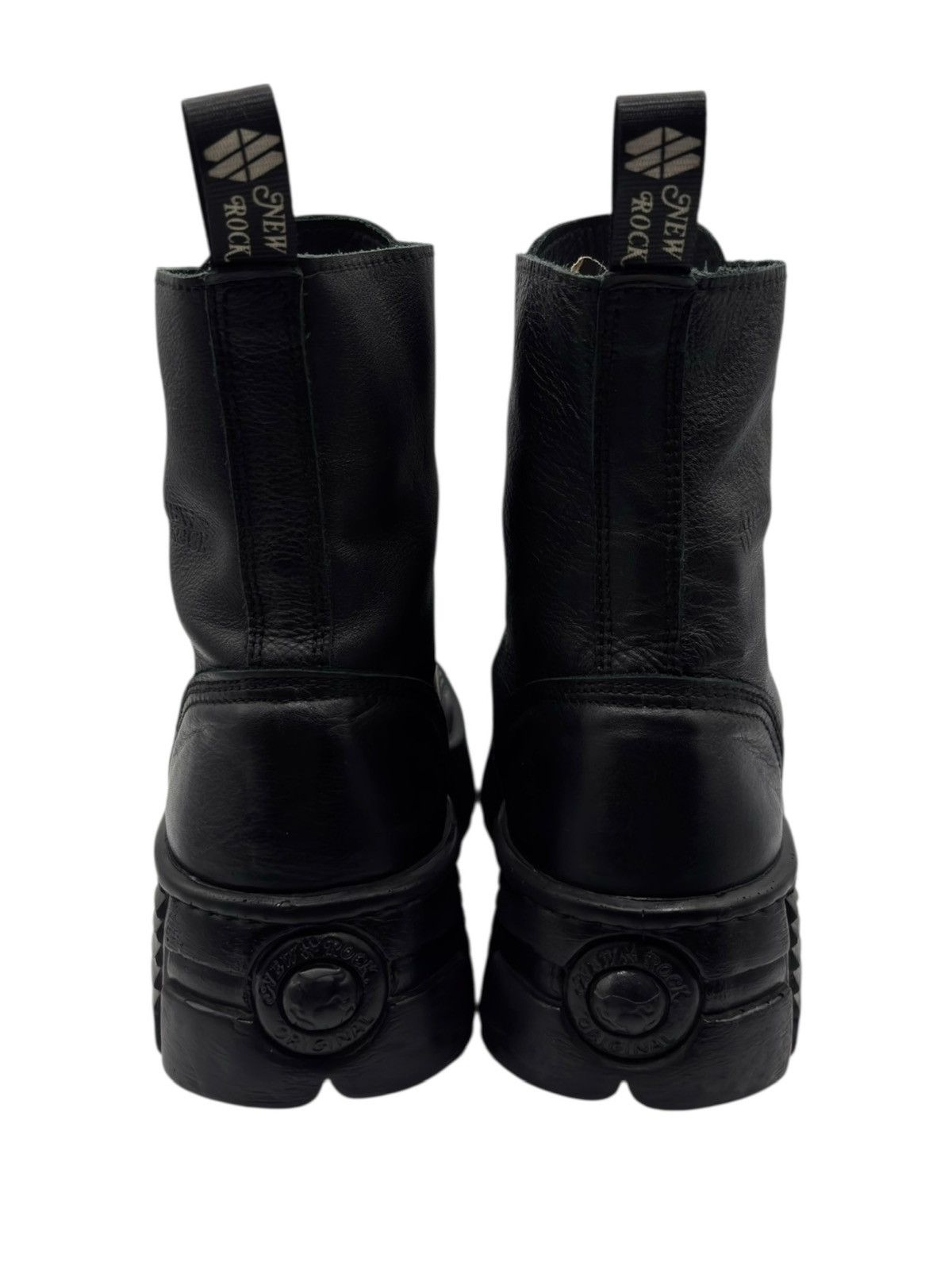 New Rock New Rock classic platform lace-up military boots Size 38 Size US 8 / IT 38 - 2 Thumbnail