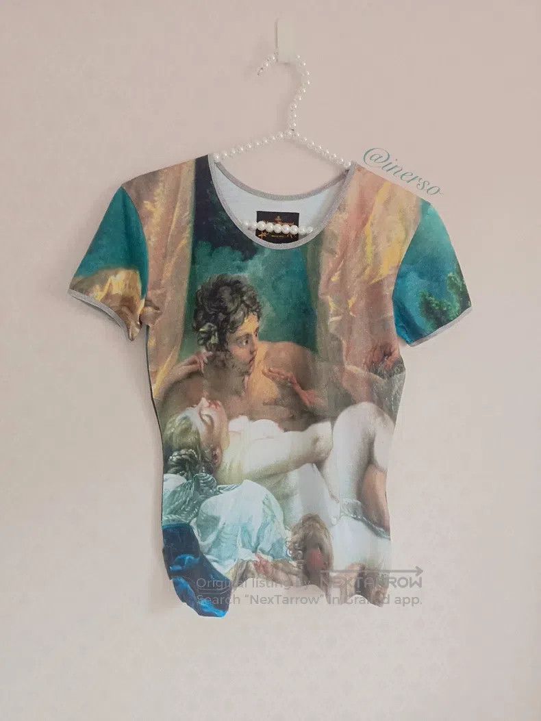 Vivienne Westwood Vivienne Westwood Vintage Medieval Oil Painting T-Shirt To Size M / US 6-8 / IT 42-44 - 3 Thumbnail