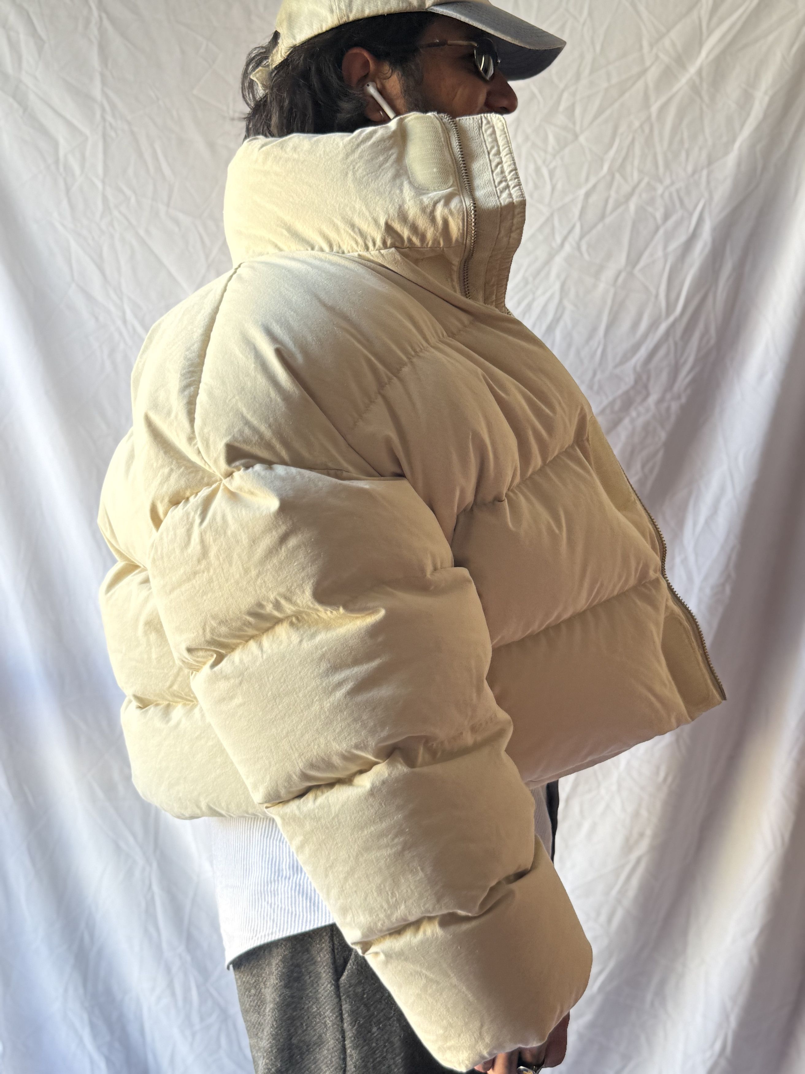 Entire Studios Entire Studios Down MML Cream Puffer Jacket Size US M / EU 48-50 / 2 - 2 Thumbnail