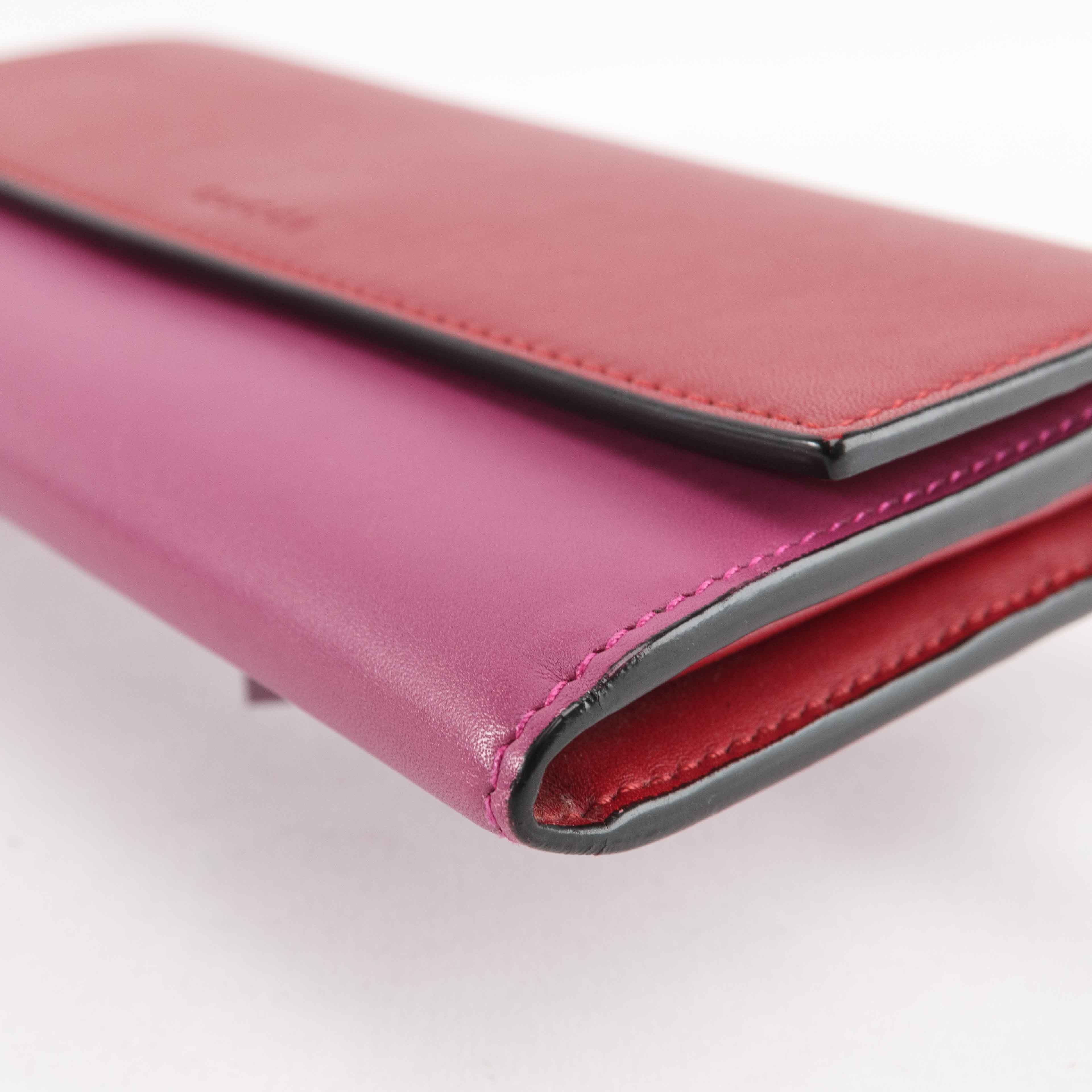 Gucci Gucci Bicolor Leather Continental Wallet Size ONE SIZE - 14 Thumbnail