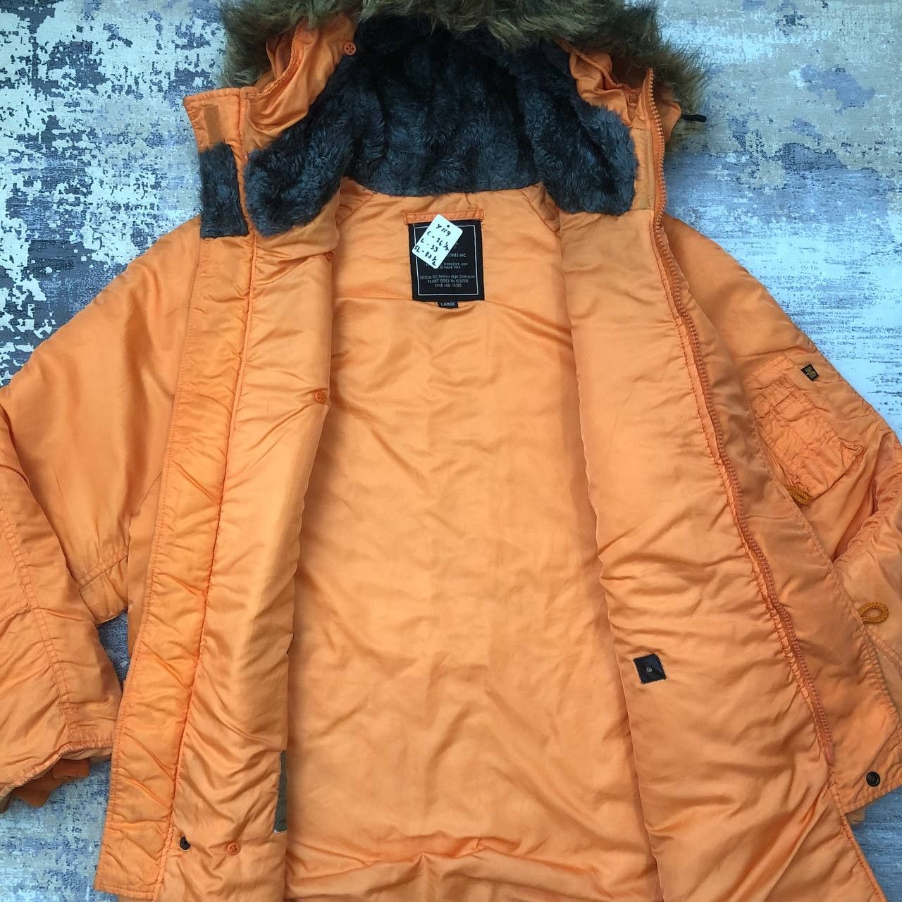 Alpha Industries × Vintage Y119. VTG ALPHA INDUSTRIES EXTREME COLD WEATHER PARKA JACKET Size US L / EU 52-54 / 3 - 5 Thumbnail