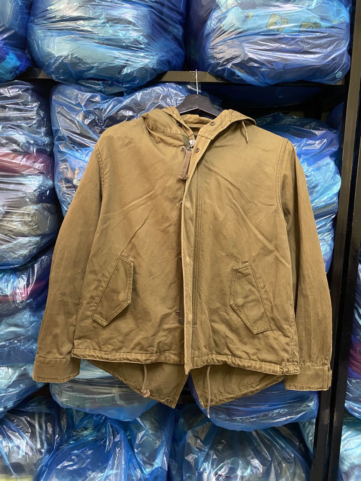 Vintage Allumer Military-Style M-51 Fishtail Parka Jacket Size S / US 4 / IT 40 - 1 Thumbnail
