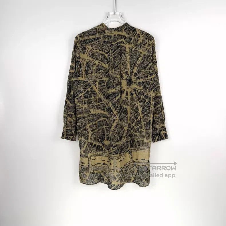 Dior Dior Paris map full print long shirt Size XXS / US 00 / IT 34 - 4 Thumbnail