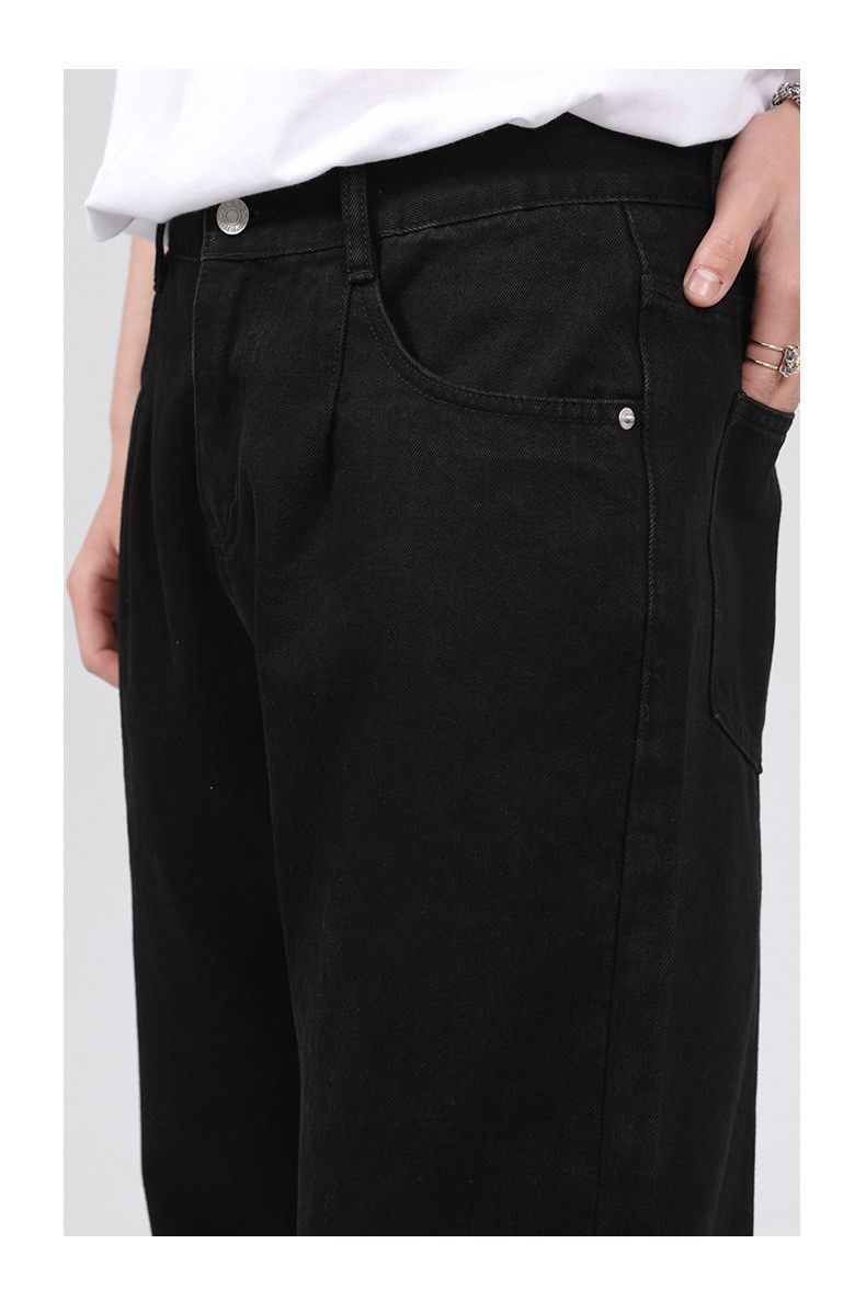 Japanese Brand × Jean Japanese style simple straight casual jeans for men Size US 32 / EU 48 - 4 Thumbnail