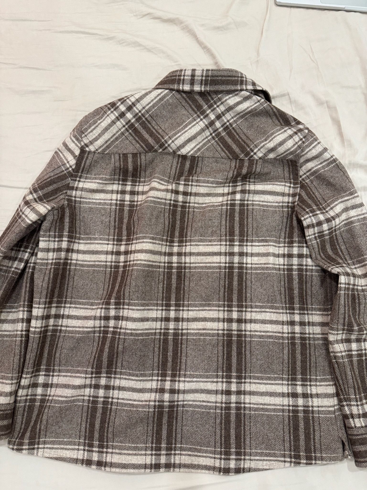Cos COS REGULAR CHECKED WOOL-FLANNEL OVERSHIRT Size US S / EU 44-46 / 1 - 5 Thumbnail