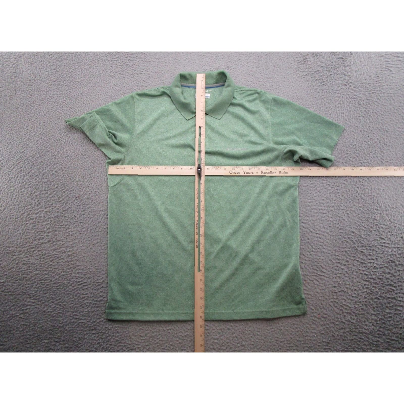 Vintage Columbia Polo Shirt Short Sleeve Men Green Omni Shade Sun Protection L Shirt Mens Polo Size US L / EU 52-54 / 3 - 5 Thumbnail