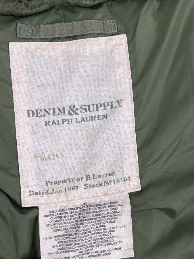 Polo Ralph Lauren 2010s Ralph Lauren Khaki Removable Fur-Lined Vest Size US M / EU 48-50 / 2 - 10 Thumbnail